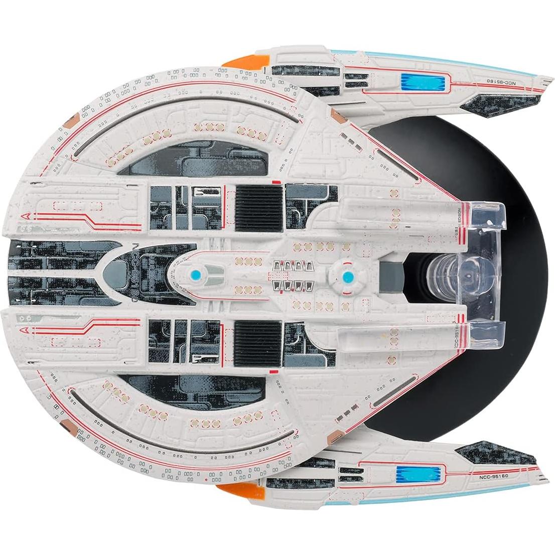 Nave Temporal Clase Edison Eaglemoss USS Edison Star Trek