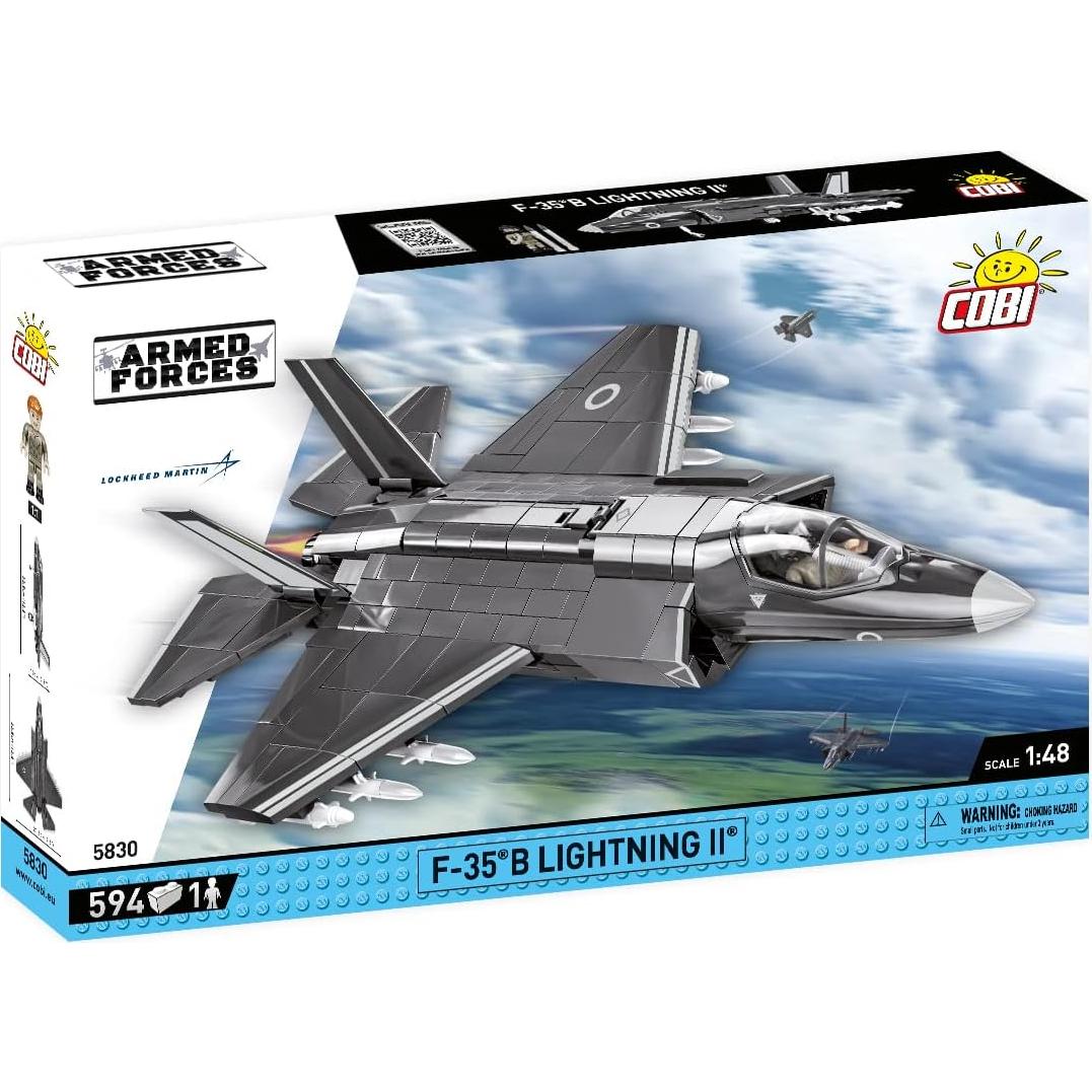 Set de Construcción COBI F-35B Lightning II 594 Piezas