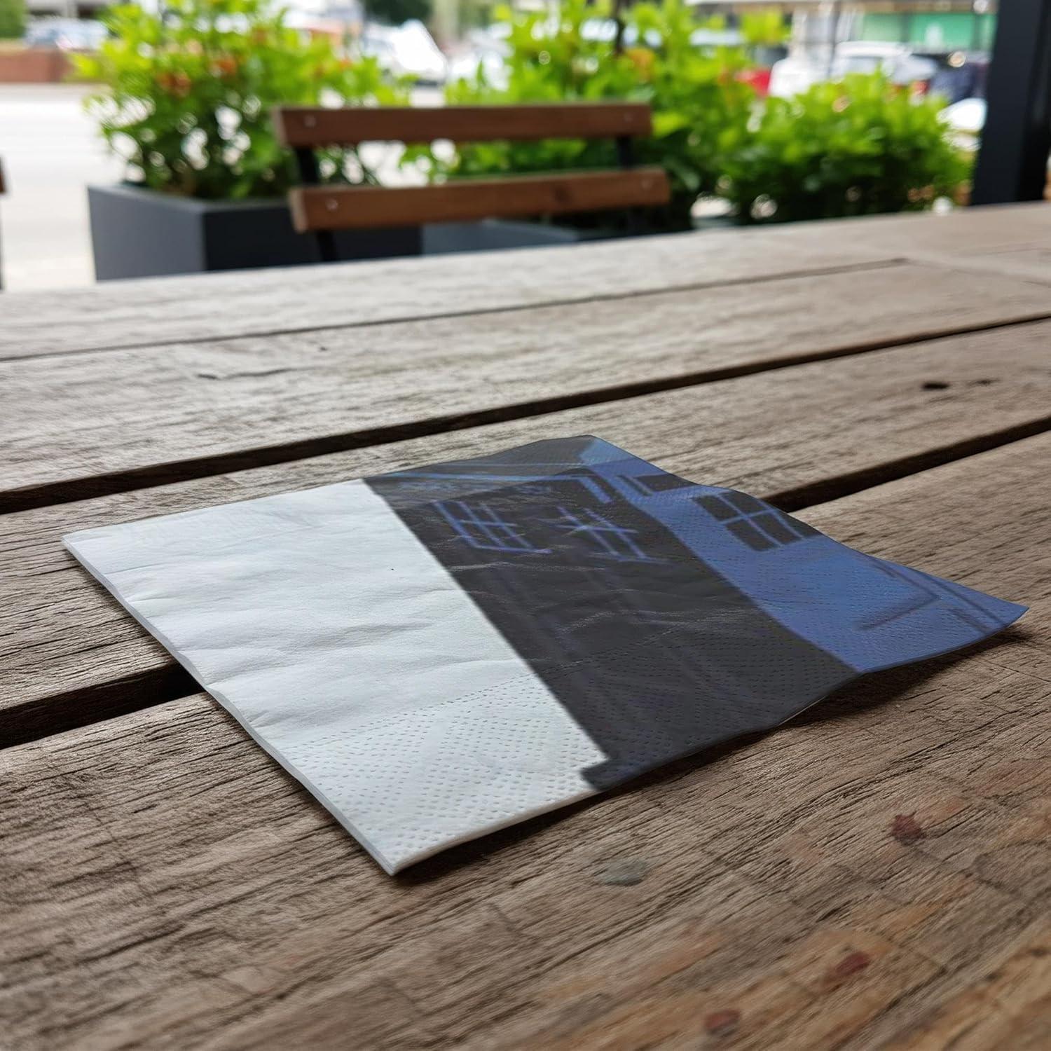 Juego de Servilletas de Papel TARDIS Doctor Who - Set de 20