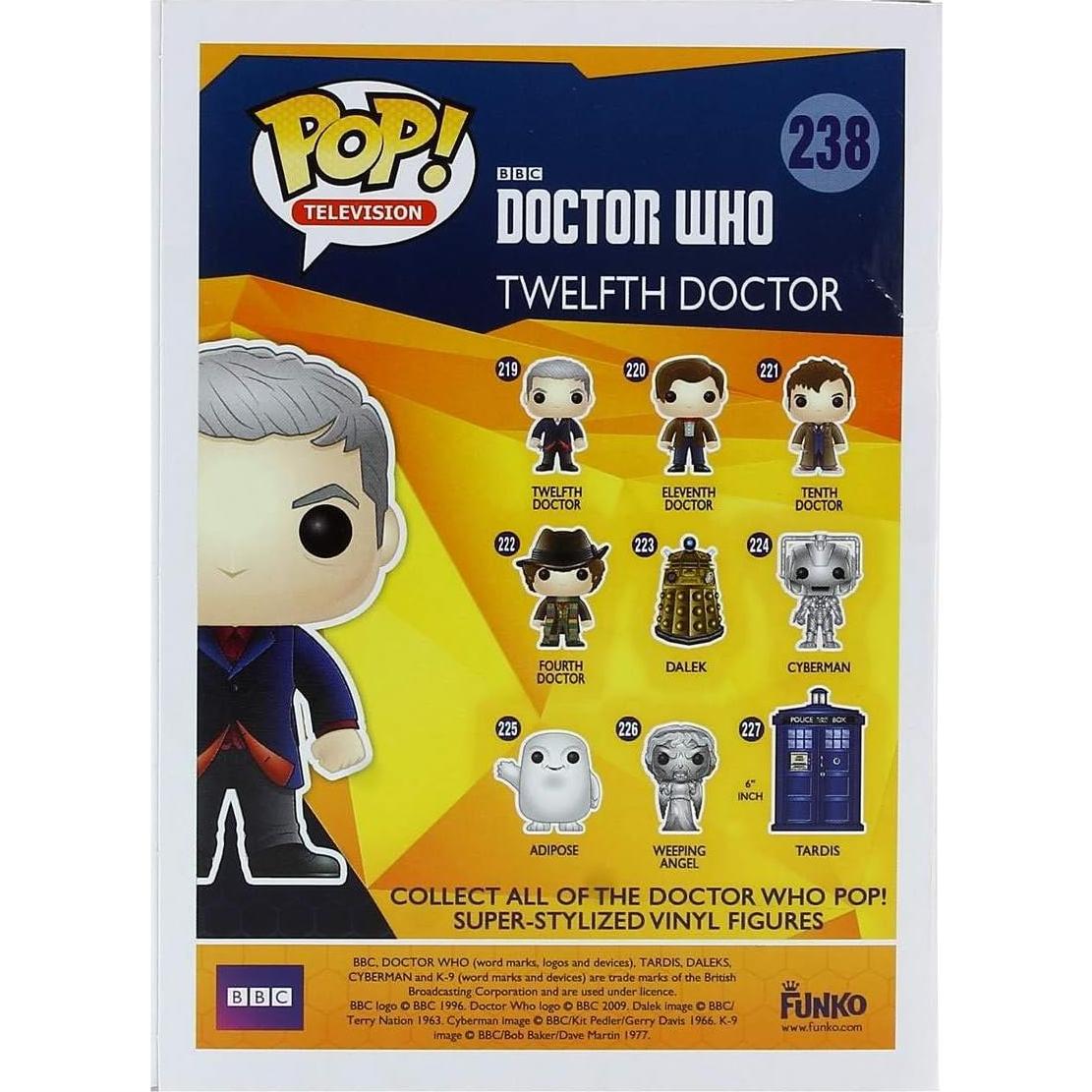 Figura de Vinilo Doctor Who No.12 Funko Edición Limitada 10cm