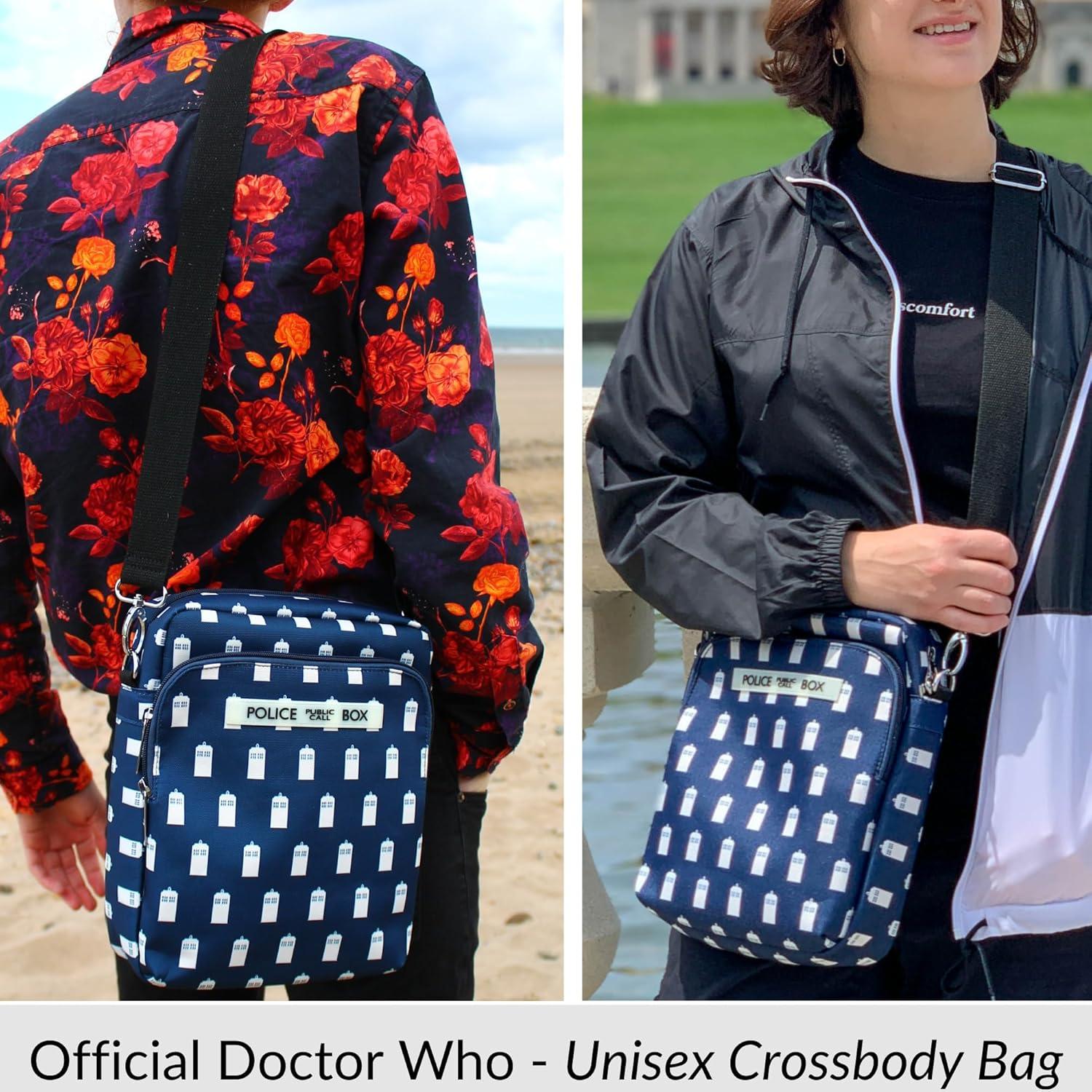 Bolsa Mensajera Cruzada TARDIS Doctor Who Unisex 28x24x9.5cm