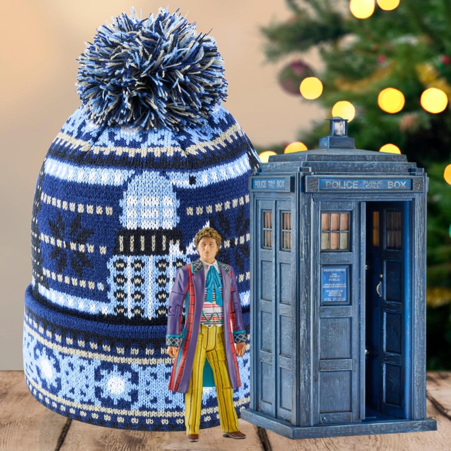 Gorro de Navidad Doctor Who LOVARZI TARDIS y Dalek Unisex
