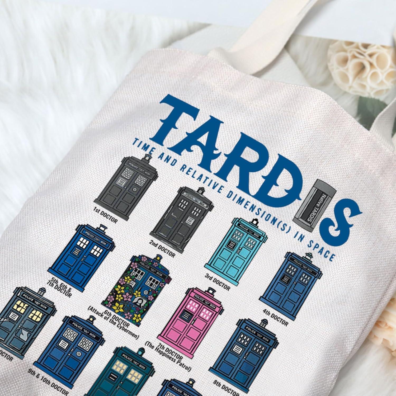 Bolsa Tote de Lona G2TUP Caja de Policía 23x17cm Regalo