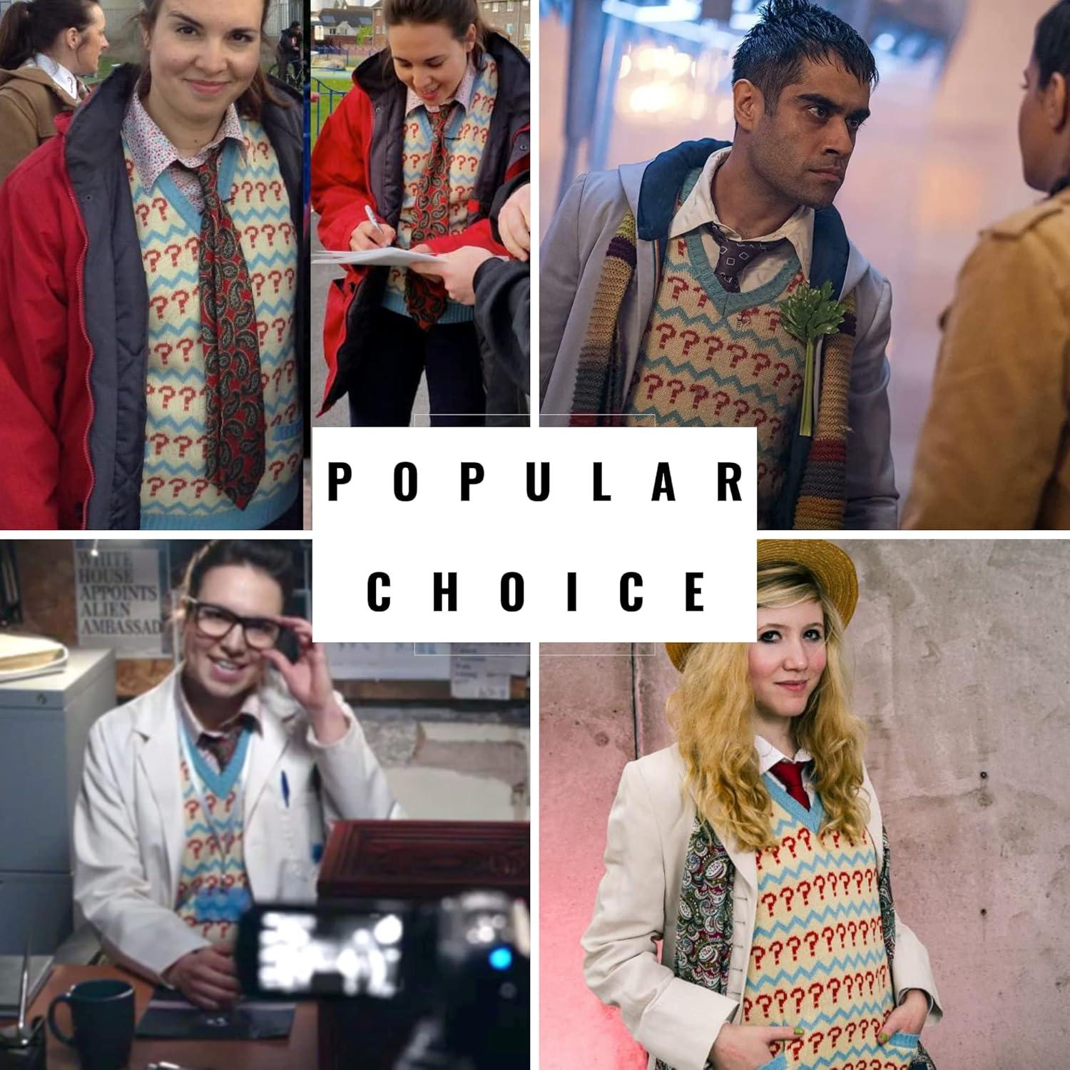 Jersey del Séptimo Doctor Lovarzi - 100% Acrílico, Tallas XS a XXL