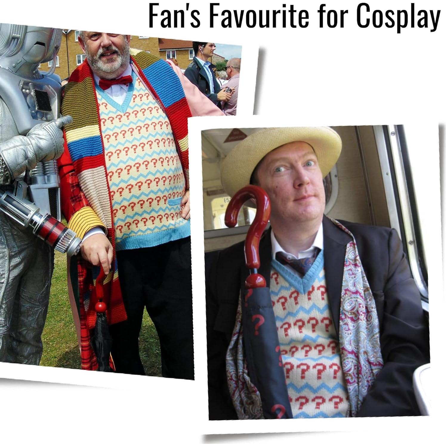 Jersey del Séptimo Doctor Lovarzi - 100% Acrílico, Tallas XS a XXL