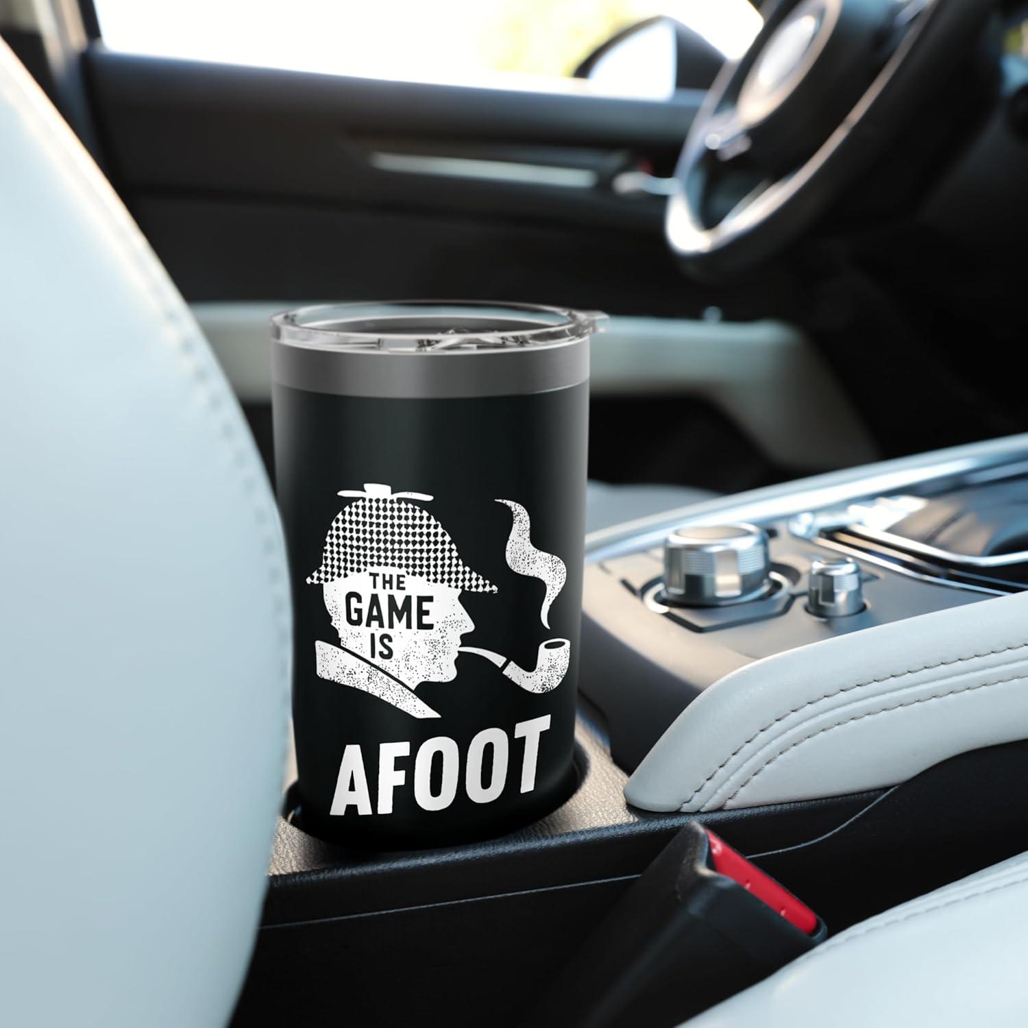 Vaso Térmico Sherlock Holmes 20 oz Acero Inoxidable Negro