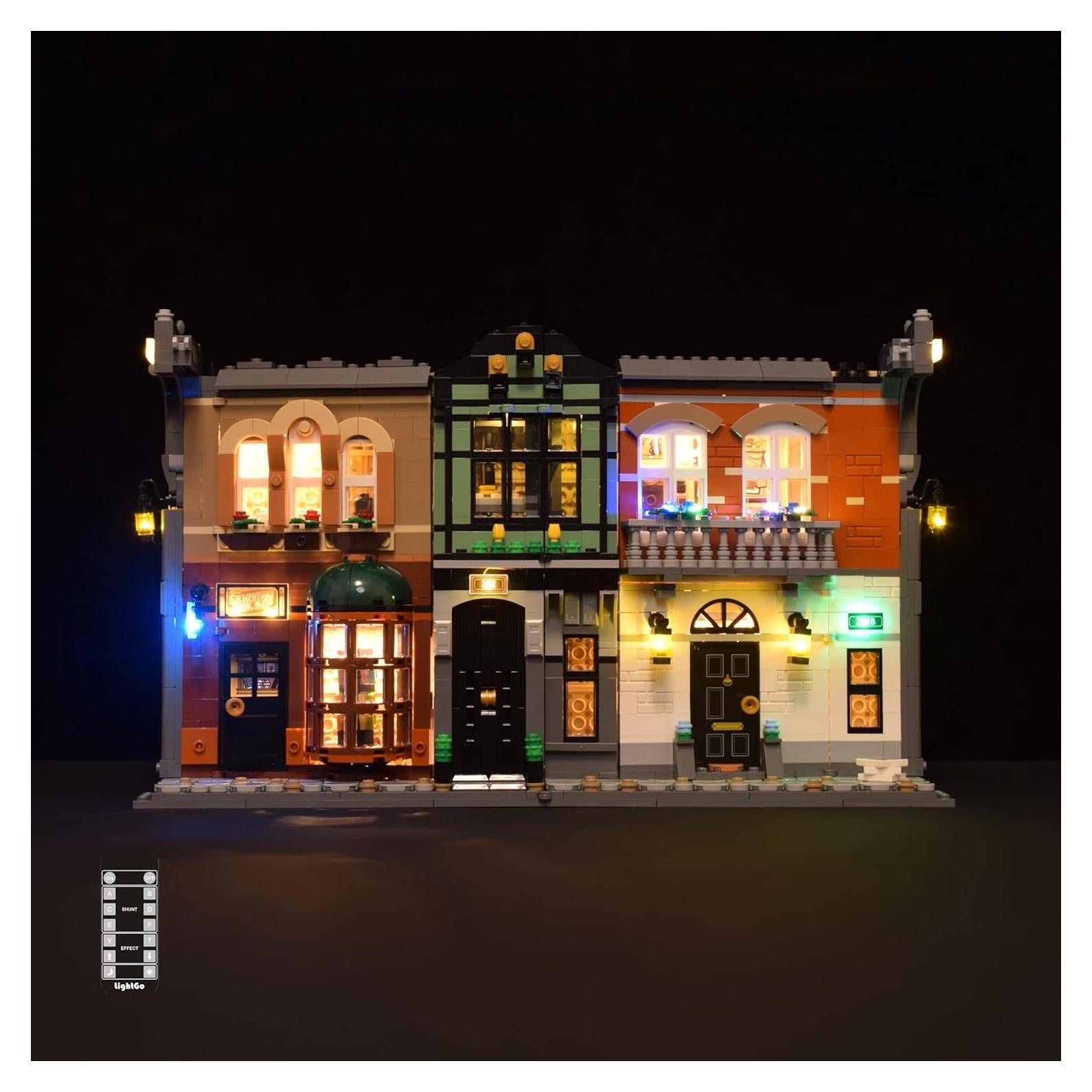 Kit de Iluminación LED LightGo para Lego 10351 Sherlock Holmes