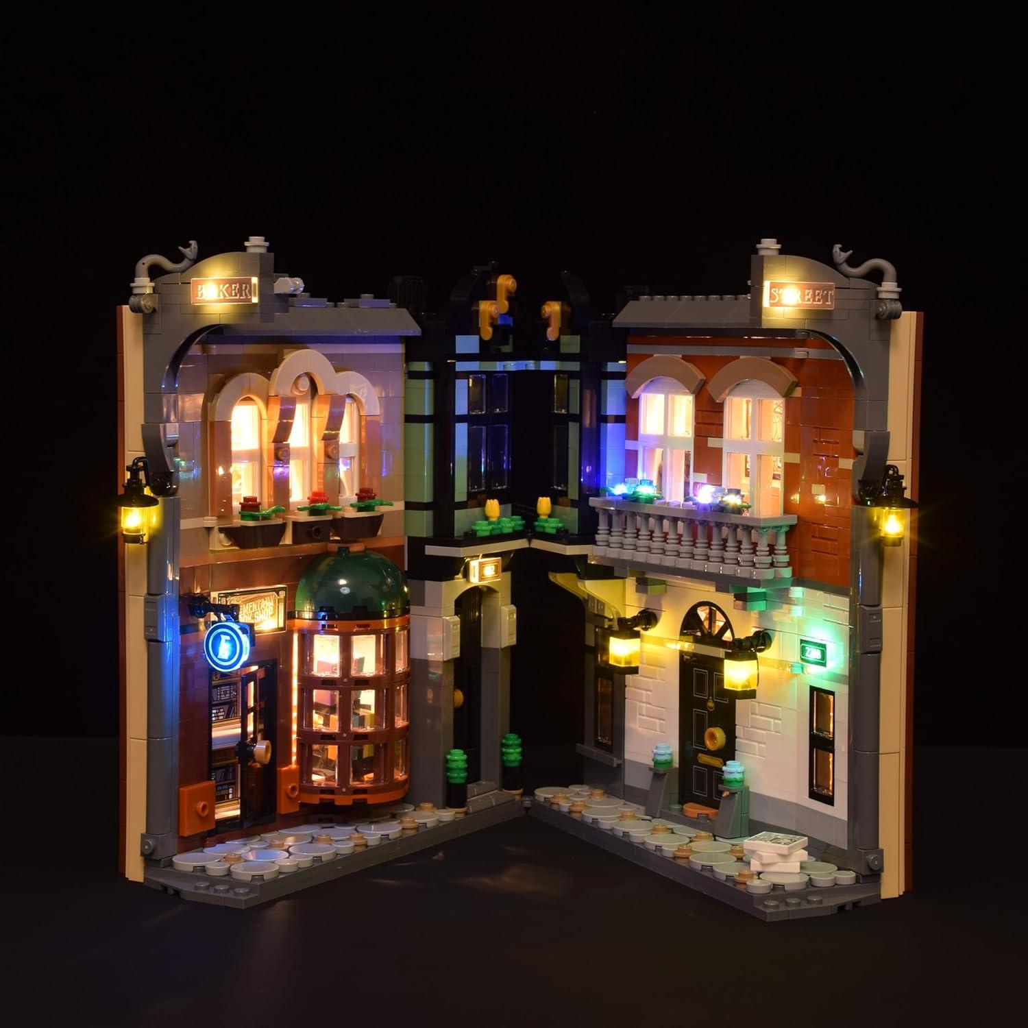 Kit de Iluminación LED LightGo para Lego 10351 Sherlock Holmes