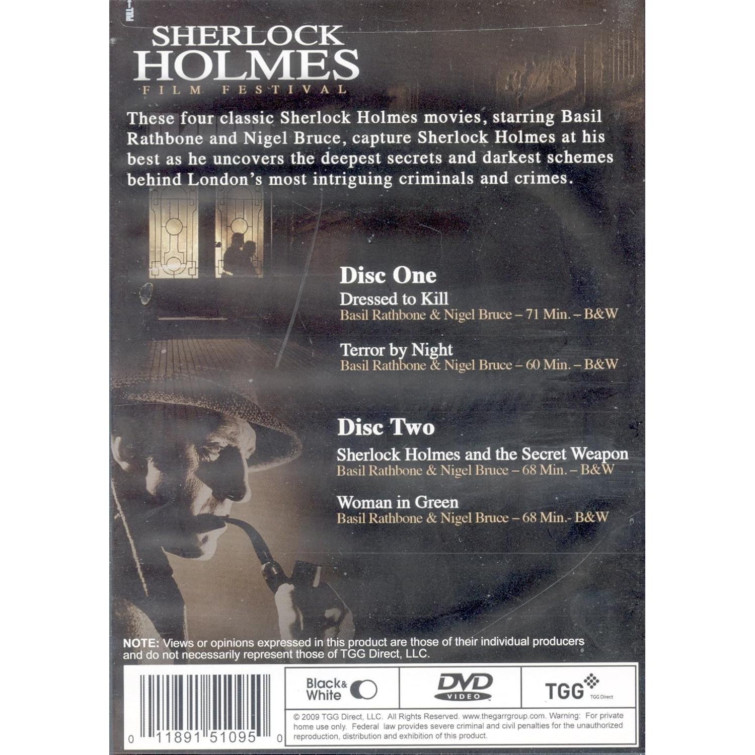 Festival de Cine de Sherlock Holmes - DVD - Basil Rathbone