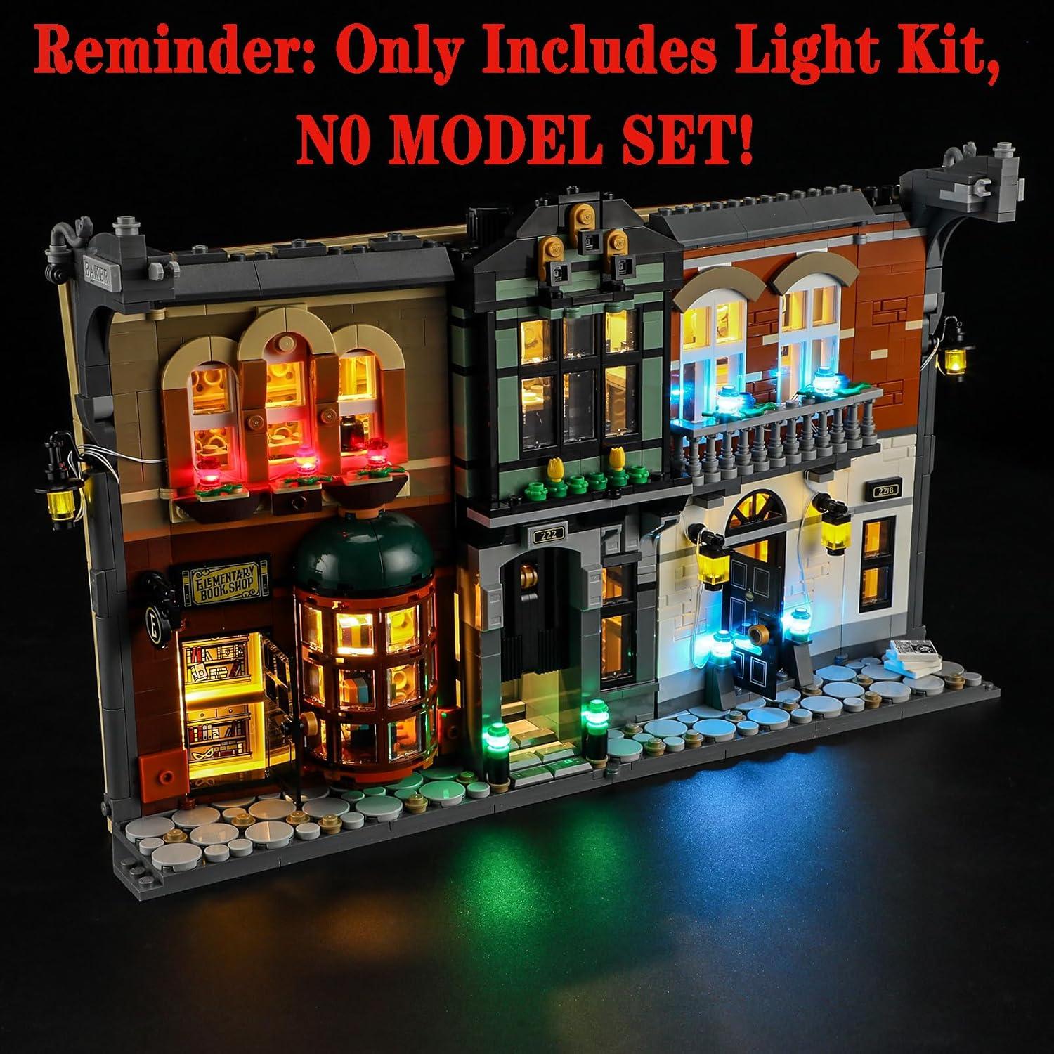 Kit de luces LED para Lego Sherlock Holmes Book Nook 10351