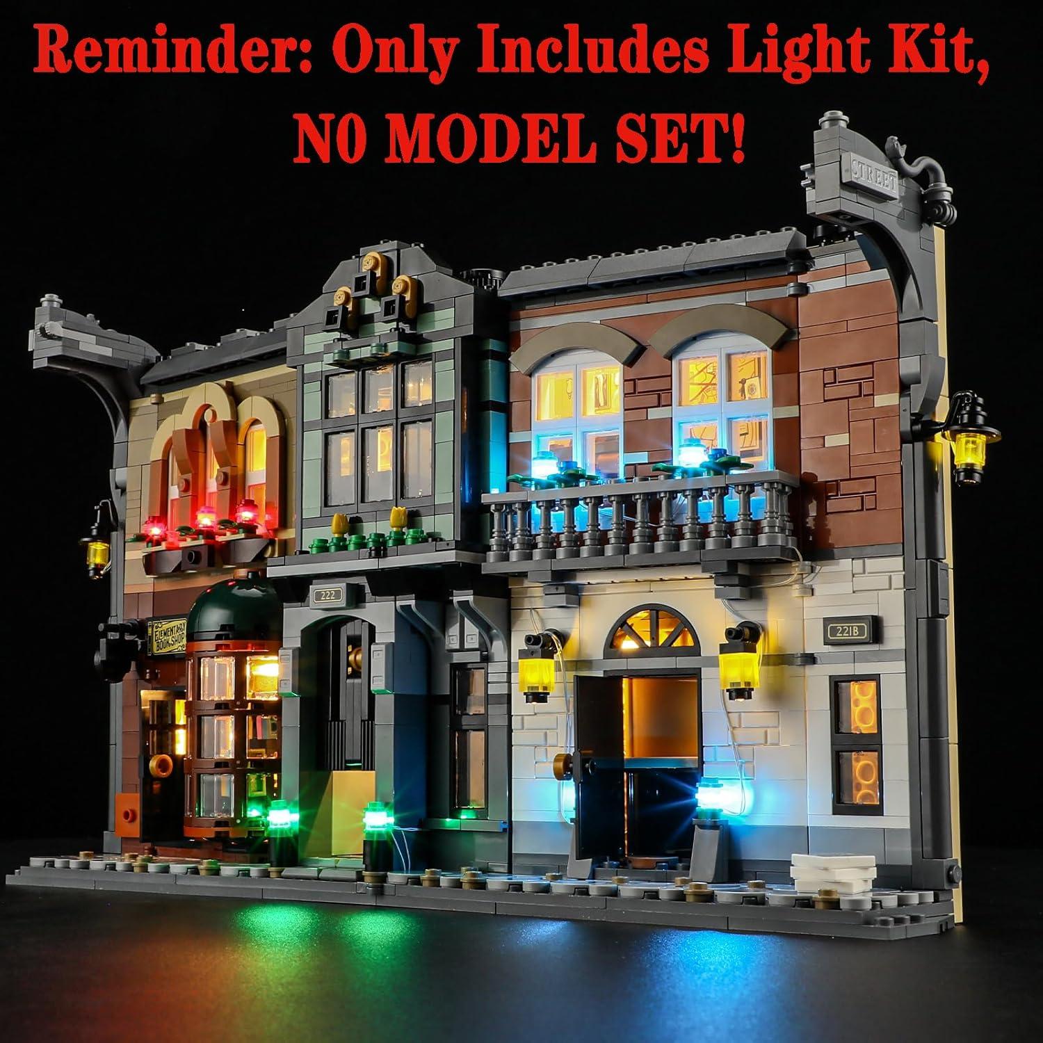 Kit de luces LED para Lego Sherlock Holmes Book Nook 10351