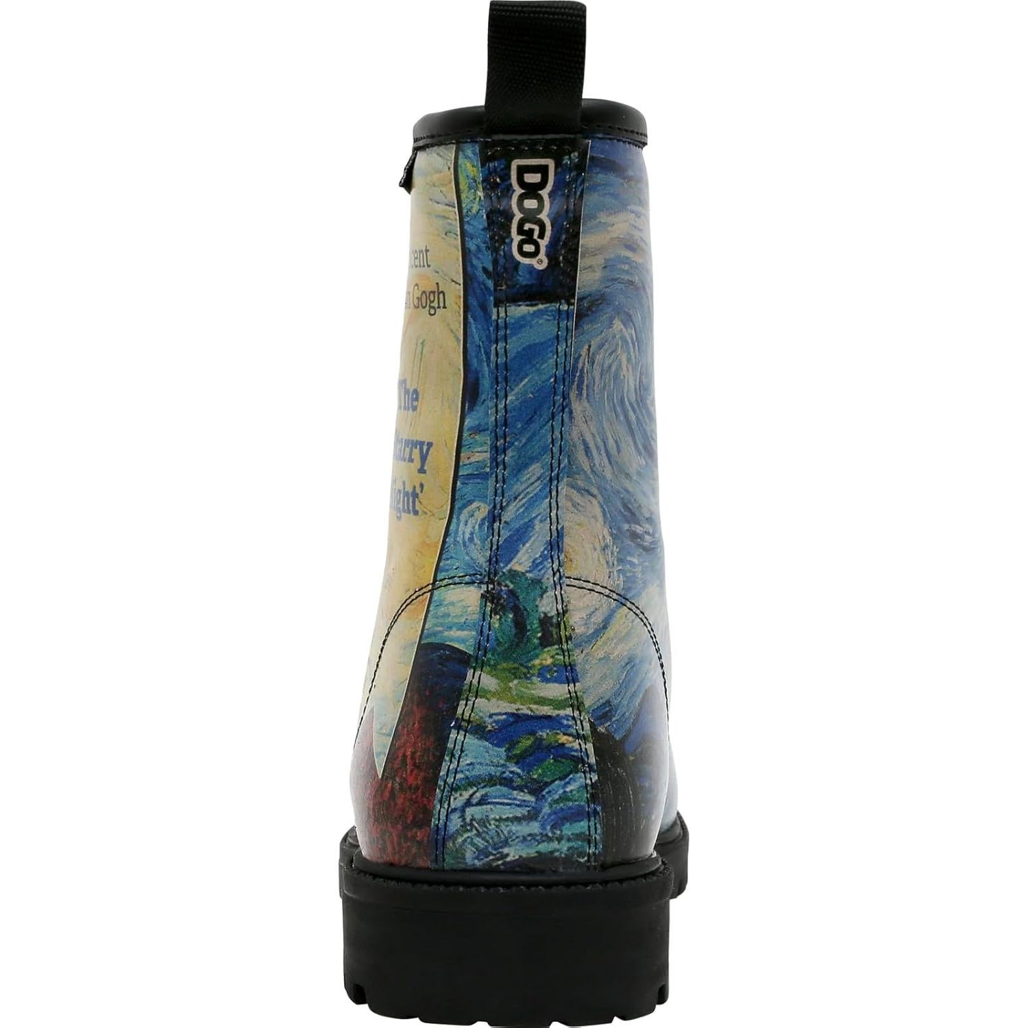 Botas Largas DOGO para Mujeres - Cuero Vegano Noche Estrellada