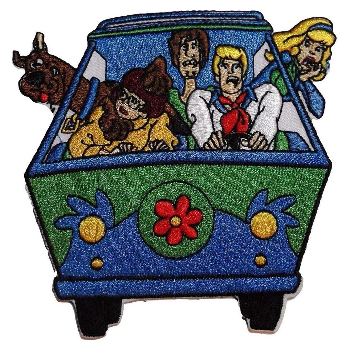 Parche Bordado Scooby Doo Máquina del Misterio 10 cm