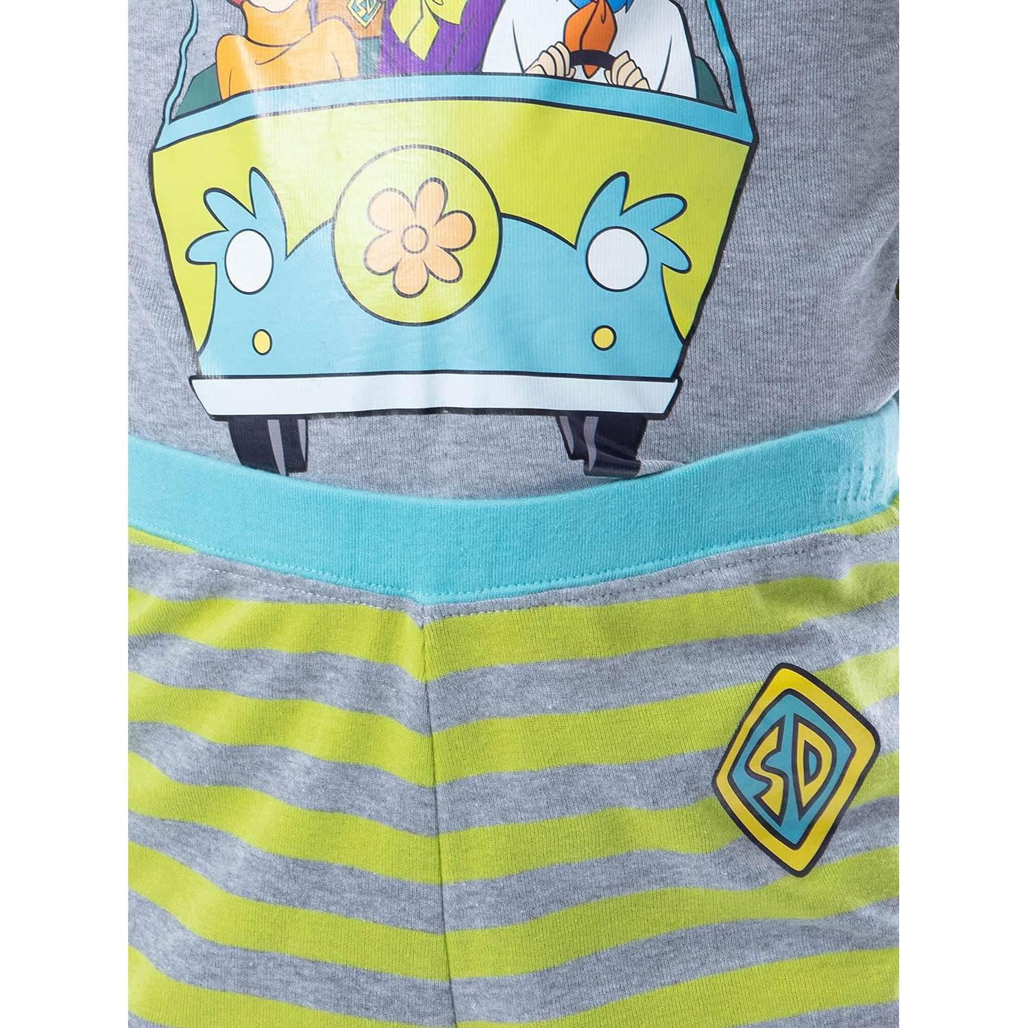 Pijama Scooby Doo Máquina del Misterio Niños 2 Piezas T8