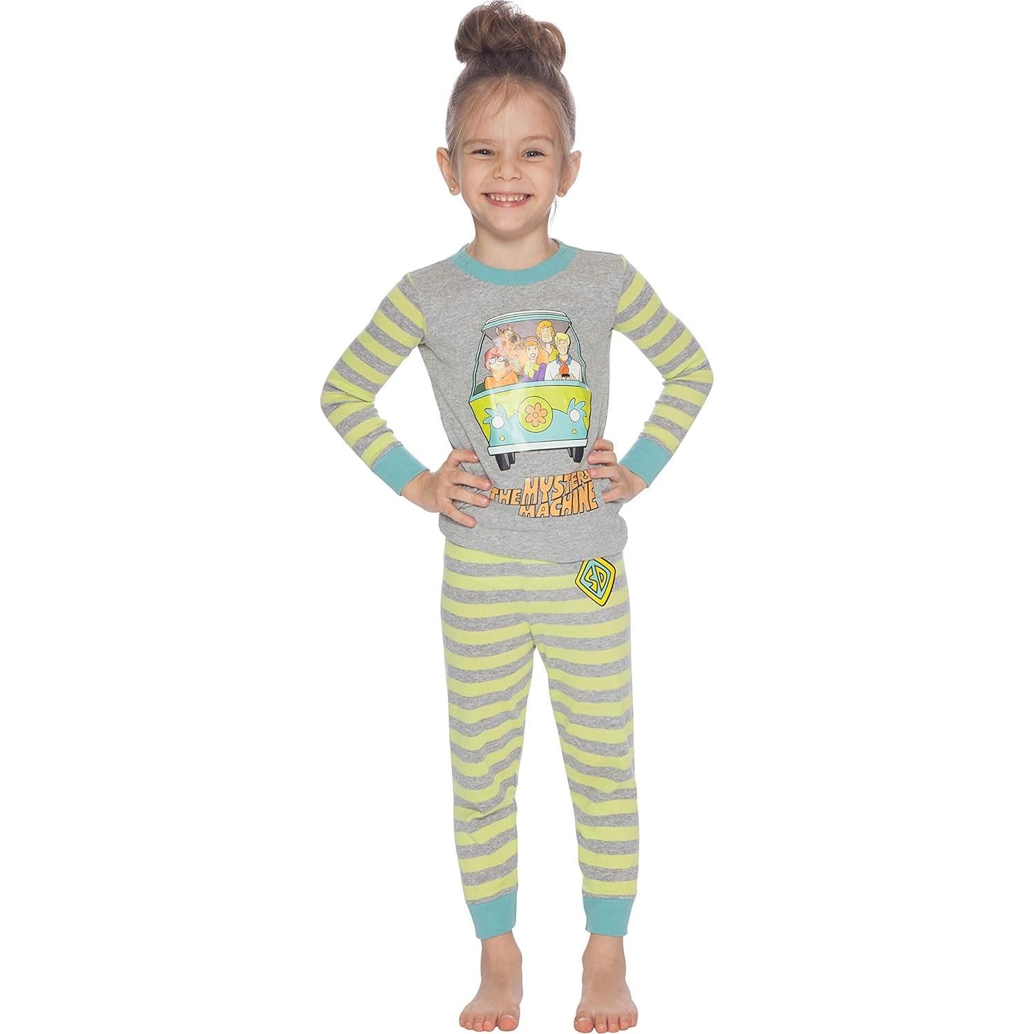 Pijama Scooby Doo Máquina del Misterio Niños 2 Piezas T8