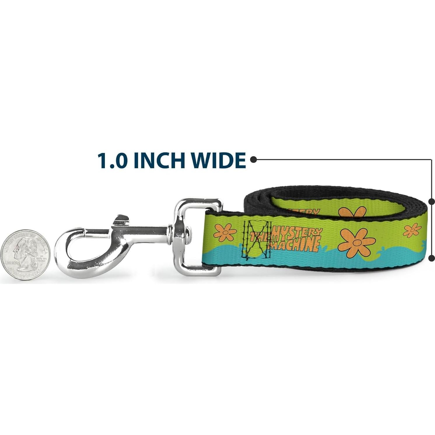 Correa para Perros Scooby Doo 1.83m x 1.27cm - Buckle-Down