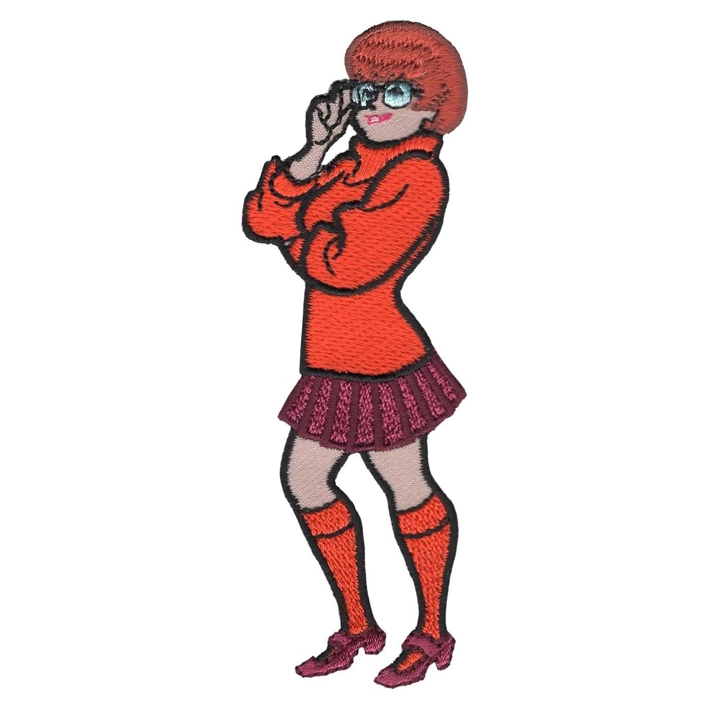 Parche Bordado Velma Scooby Doo C&D Visionary Rojo