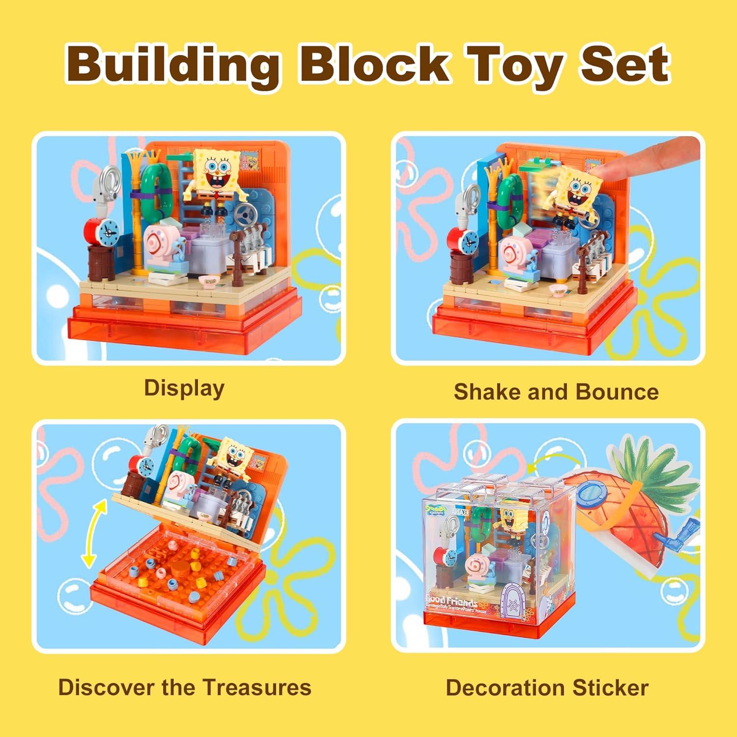 Set de Bloques de Construcción Sembo 296 Piezas para Niños 3+