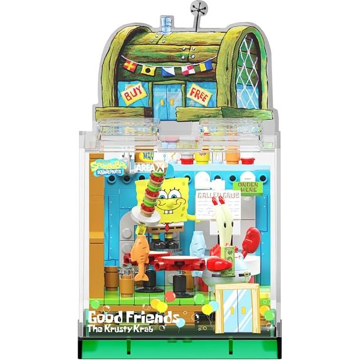 Juego de Bloques de Construcción Lreyrous Rey de Hamburguesa 0.6 kg