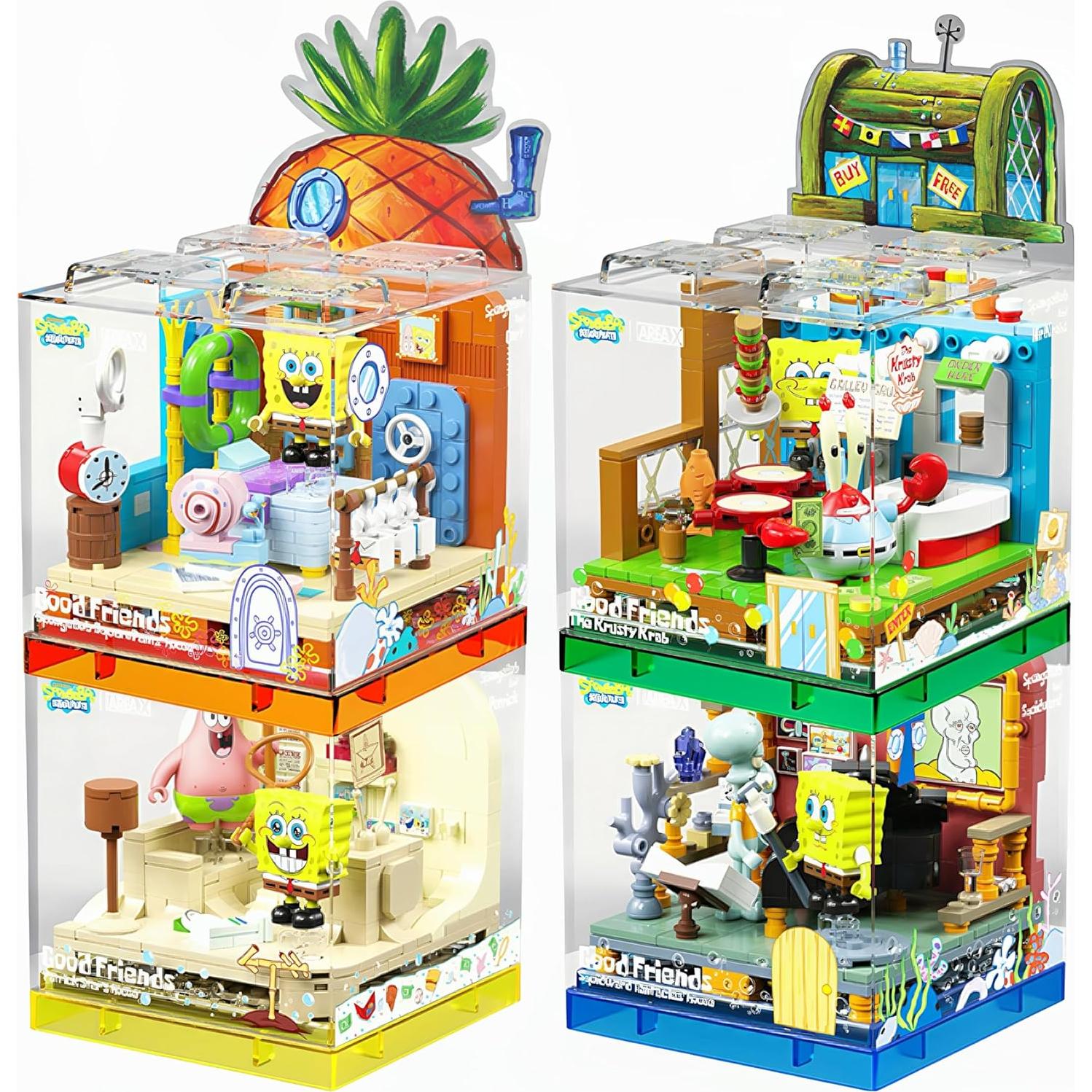 Juego de Bloques de Construcción Lreyrous Rey de Hamburguesa 0.6 kg