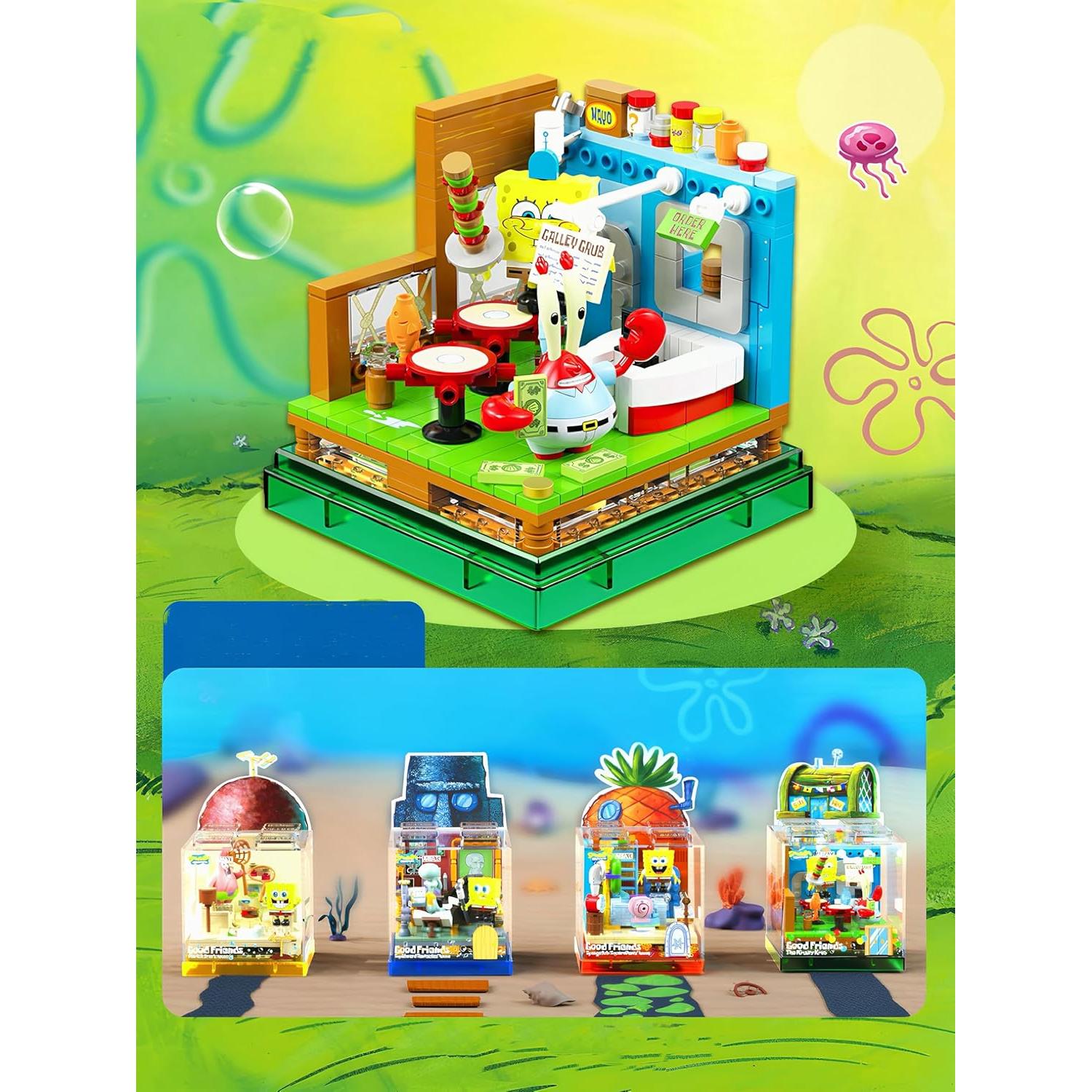 Juego de Bloques de Construcción Lreyrous Rey de Hamburguesa 0.6 kg