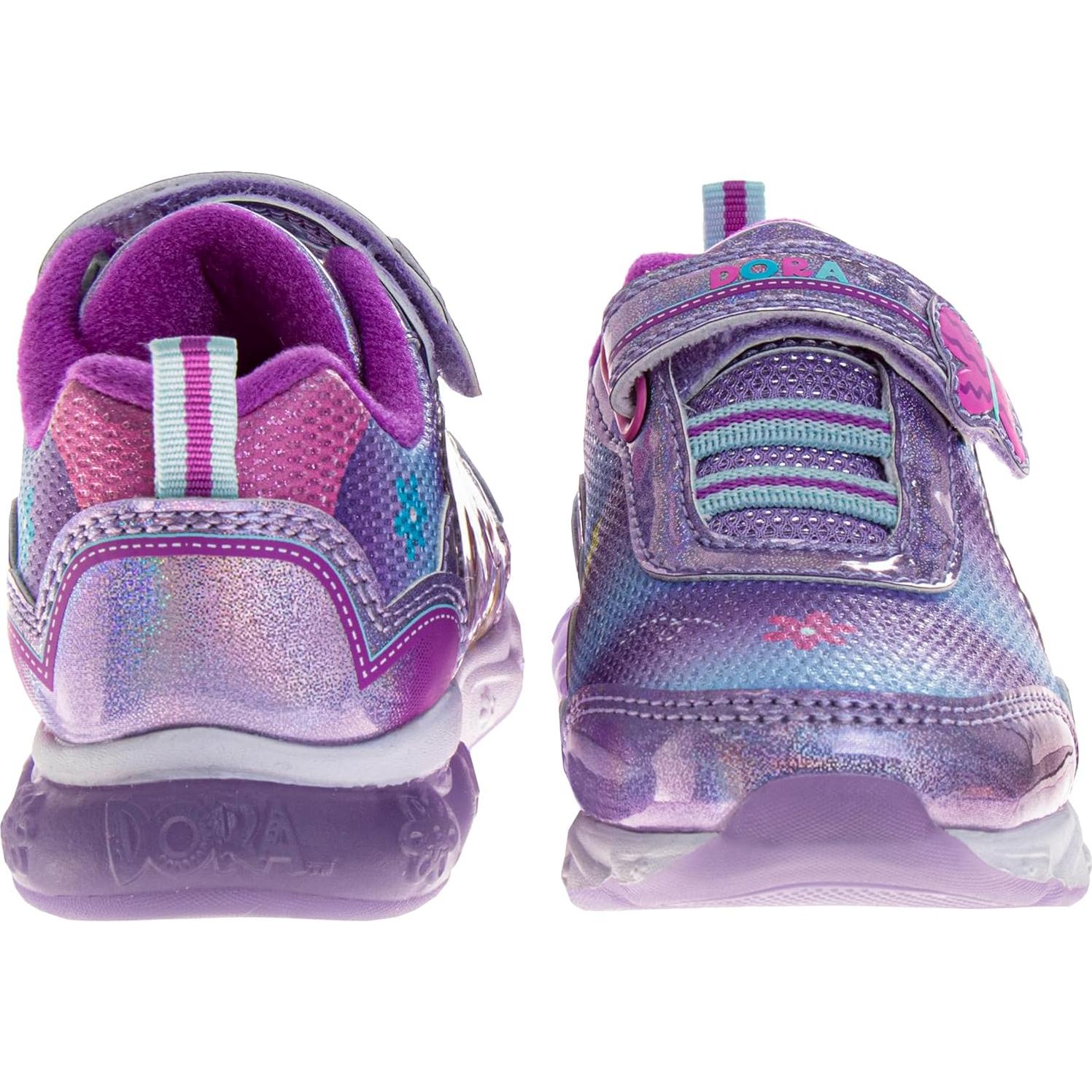 Zapatillas LED Dora la Exploradora para Niños - Talla 11