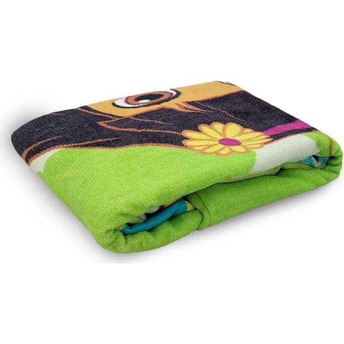 Toalla con Capucha de Terciopelo 100% Algodón Dora la Exploradora