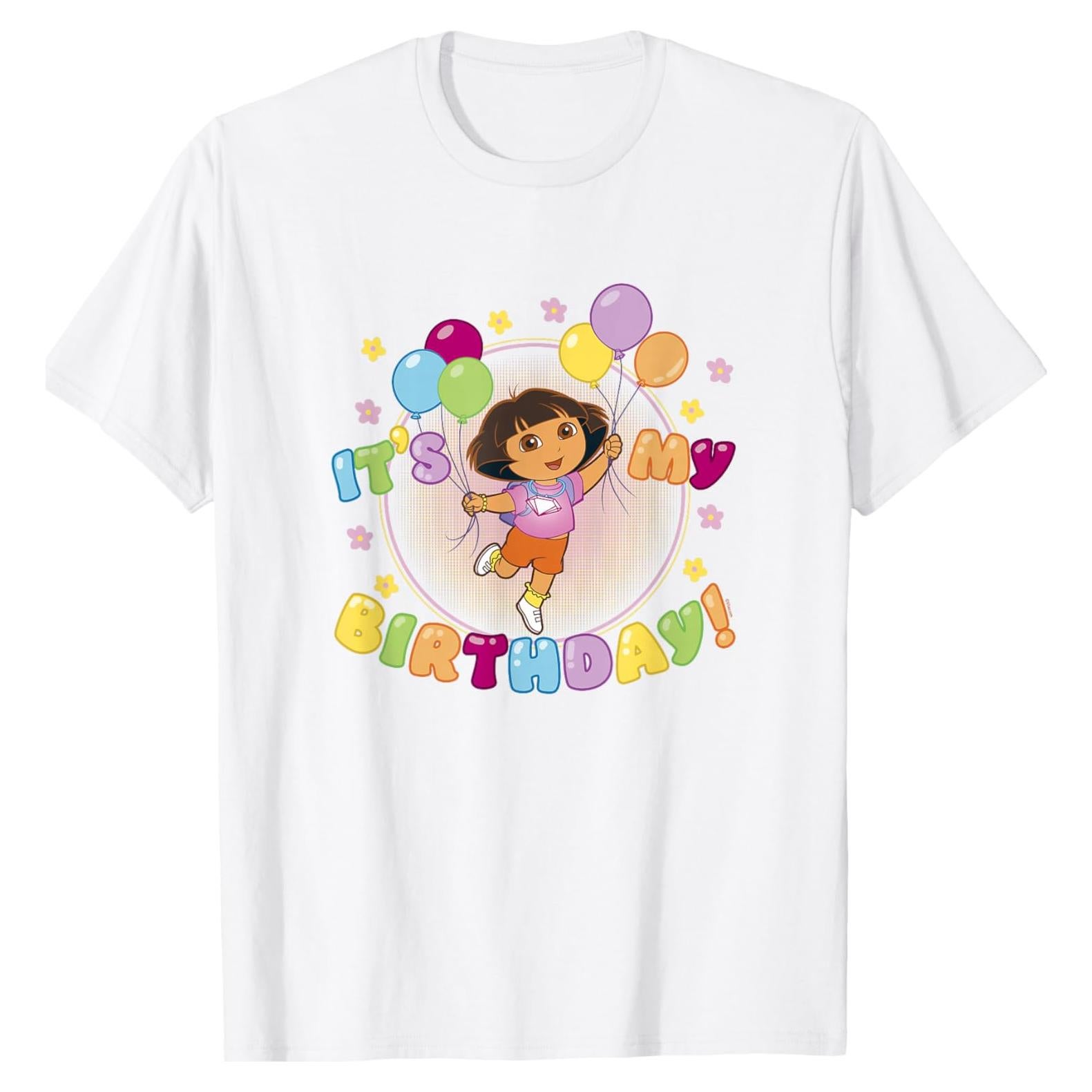 Camiseta de Cumpleaños Dora la Exploradora - Licenciada