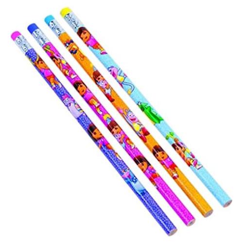Lápices de Fiesta Amscan Dora La Exploradora 19 cm Surtido