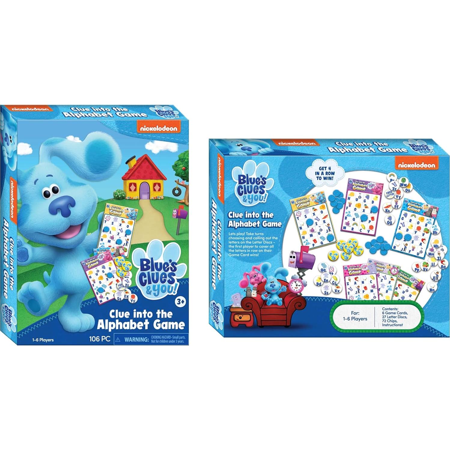 Juego del Alfabeto Blues Clues y Tú - Para Niños 3 Años+