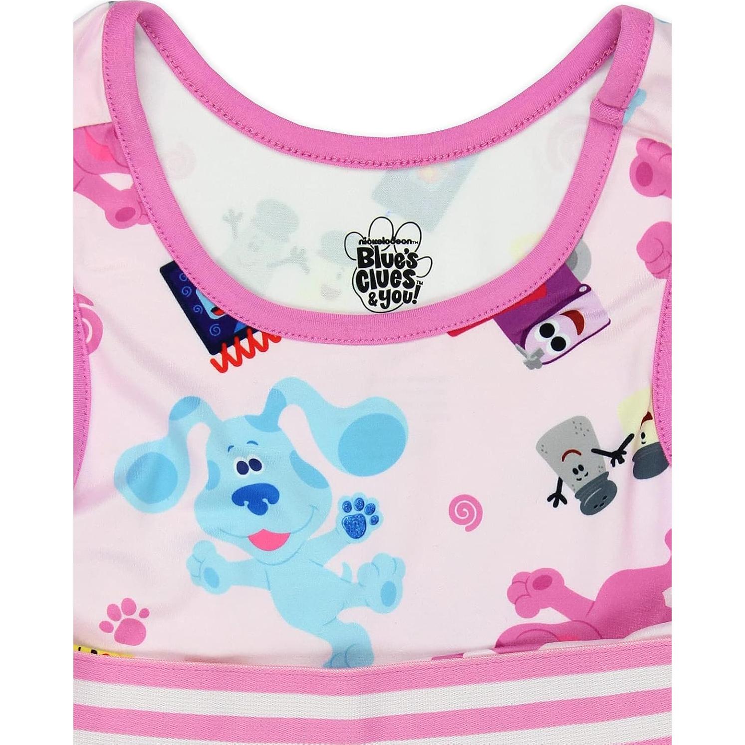 Vestido Rosa Ajuste Amplio Blue's Clues Niñas 4T