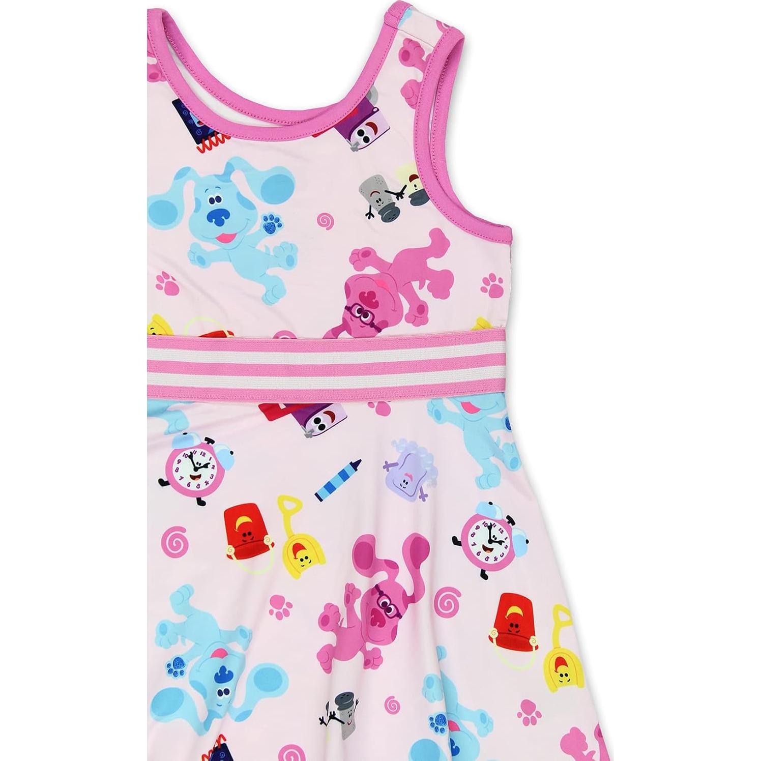 Vestido Rosa Ajuste Amplio Blue's Clues Niñas 4T
