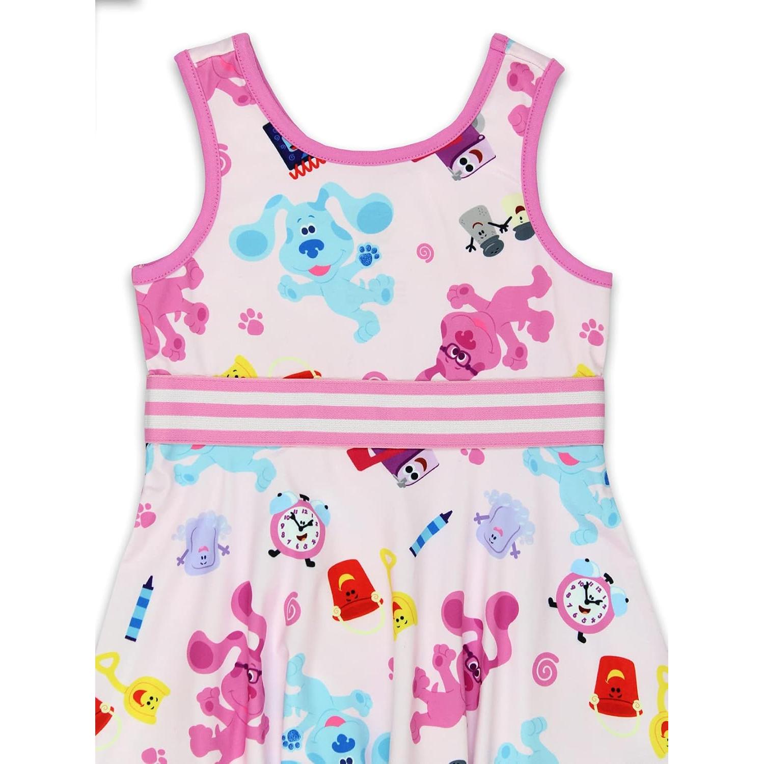 Vestido Rosa Ajuste Amplio Blue's Clues Niñas 4T