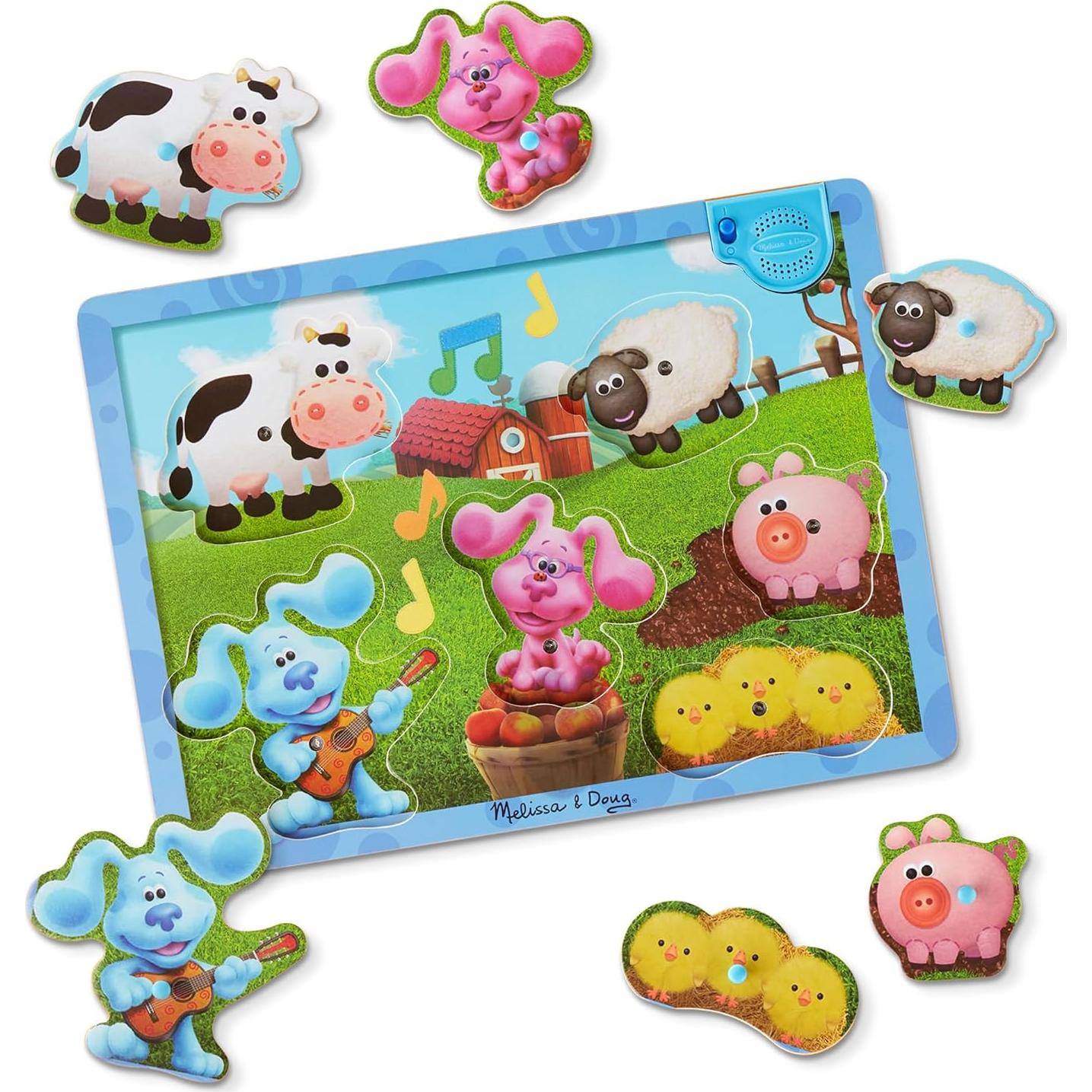 Rompecabezas de Sonido de Madera Melissa & Doug - Granja Musical