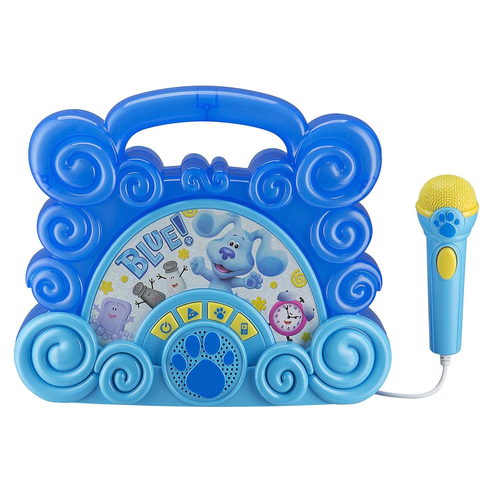 Boombox Musical eKids Blues Clues con Micrófono 27.7cm