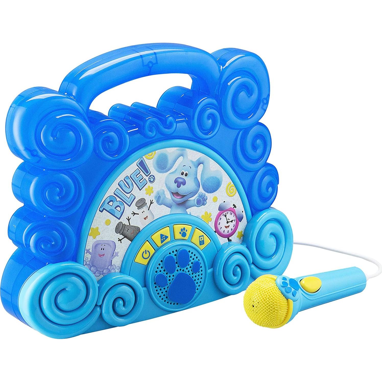Boombox Musical eKids Blues Clues con Micrófono 27.7cm