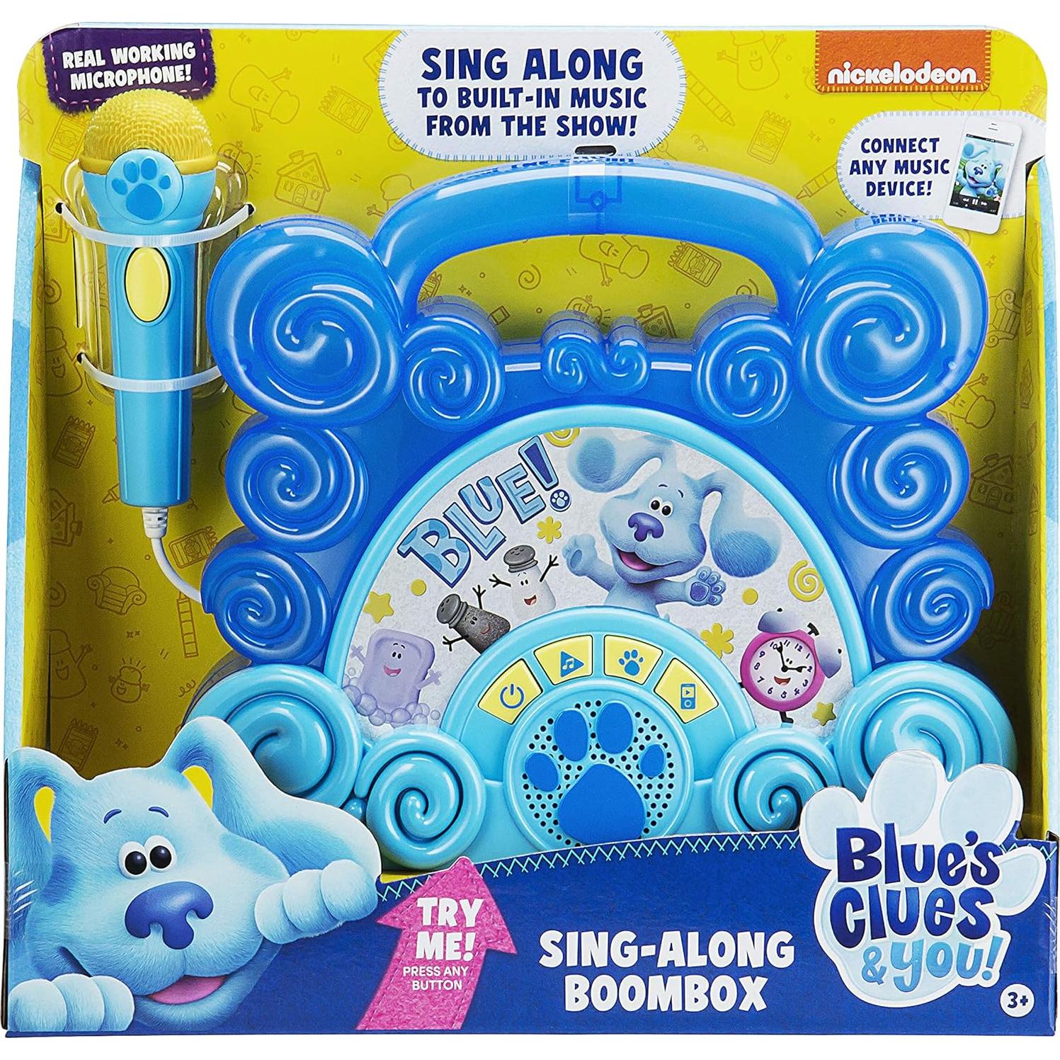 Boombox Musical eKids Blues Clues con Micrófono 27.7cm