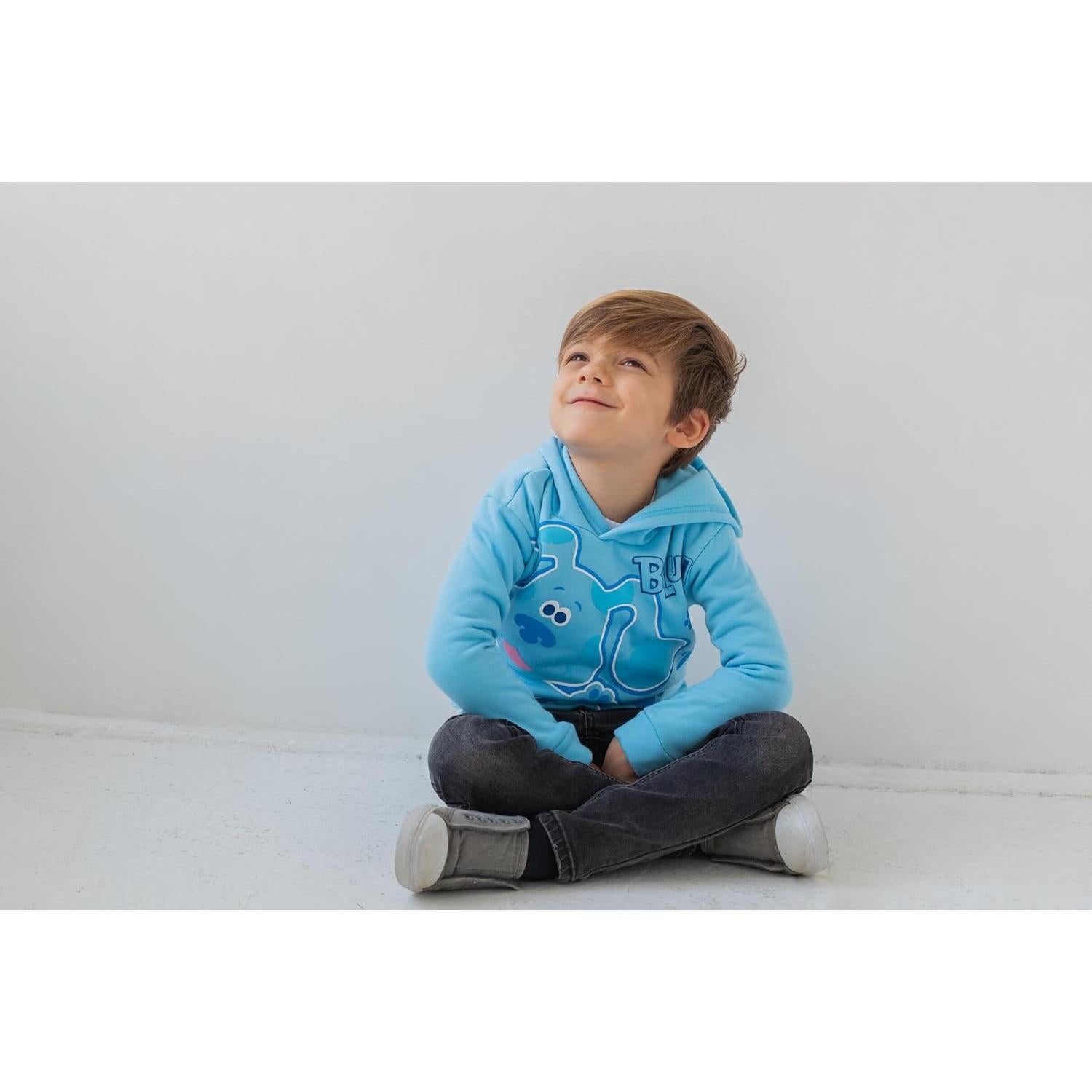 Sudadera con Capucha Polar Blue's Clues para Niños 3T Azul