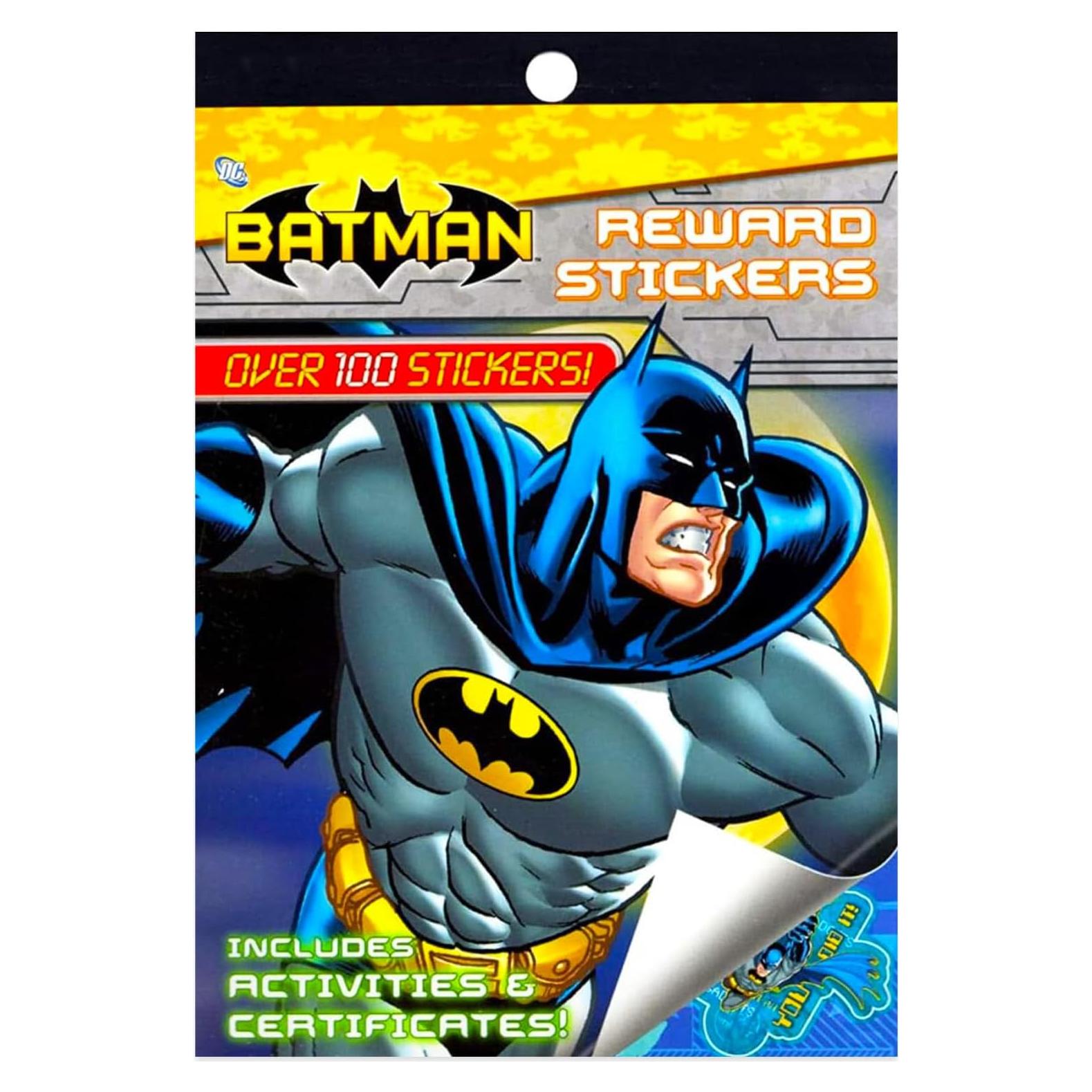 Libro de Pegatinas de Recompensa Batman Bendon - 100+ Pegatinas