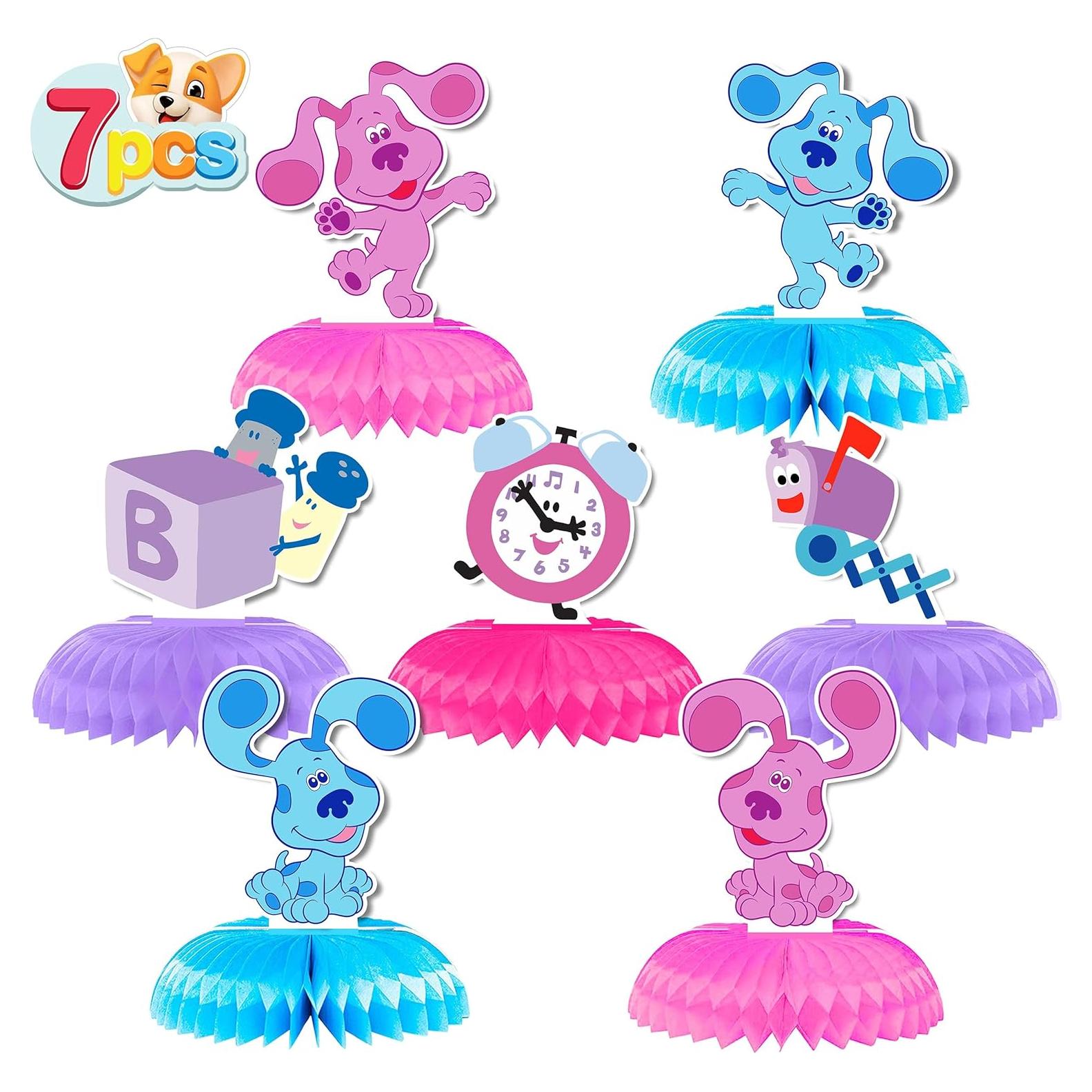 Centros de Mesa de Panal BRAVE OMNI para Cumpleaños de Perros