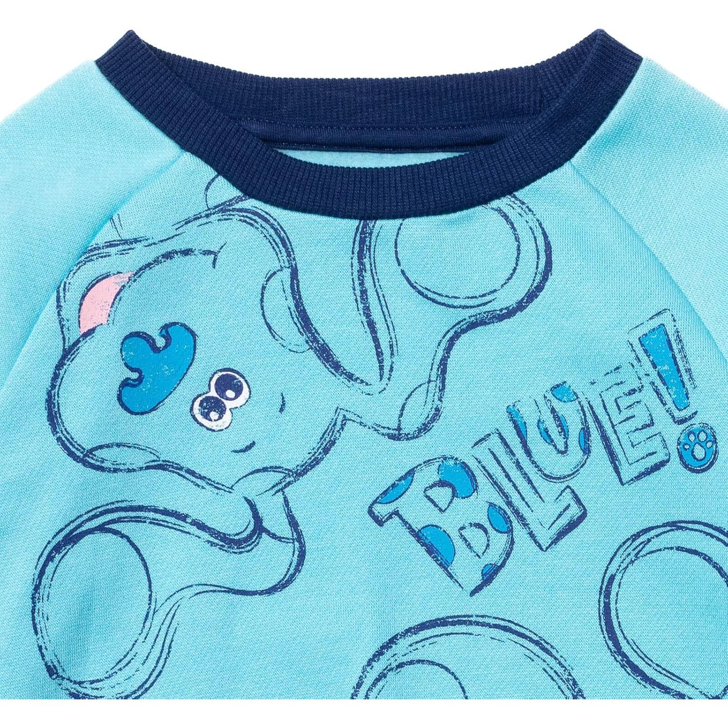 Sudadera Polar Azul Blue's Clues 12 Meses Niños
