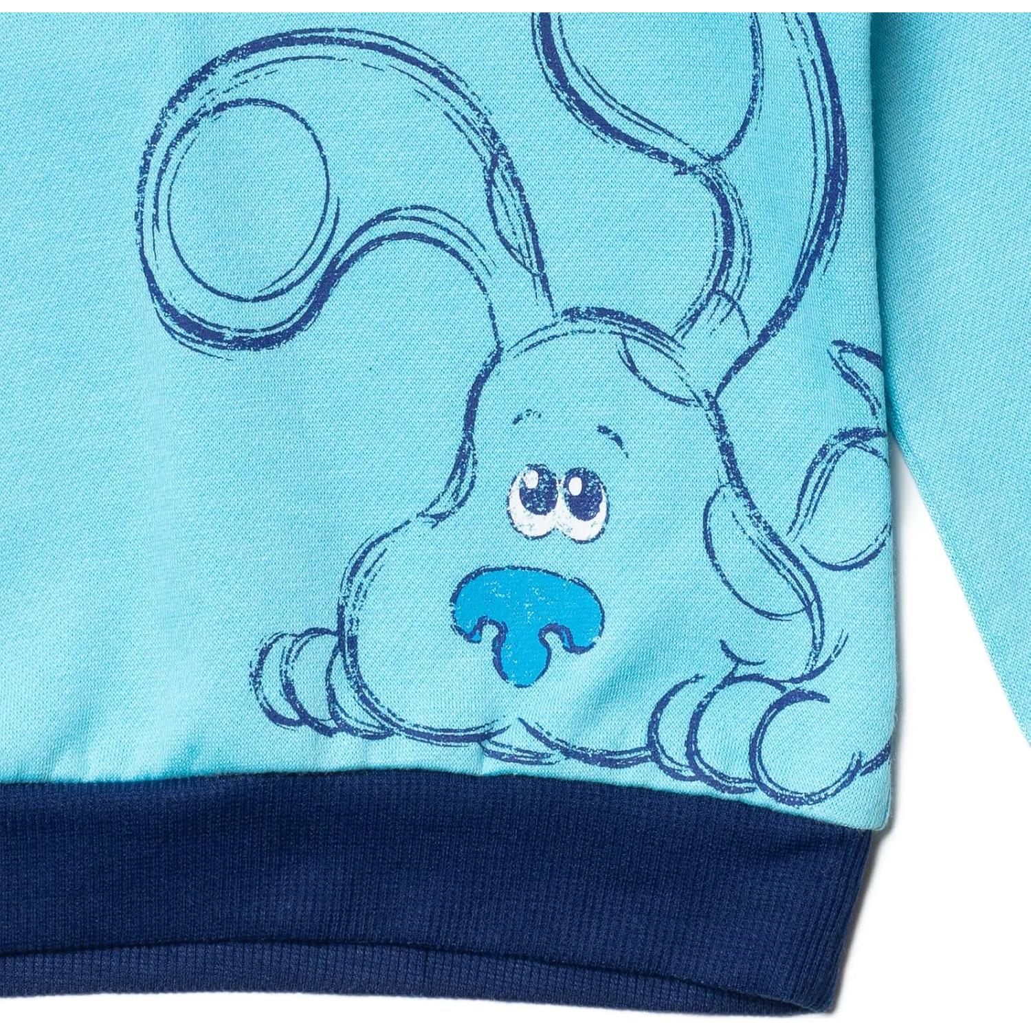 Sudadera Polar Azul Blue's Clues 12 Meses Niños