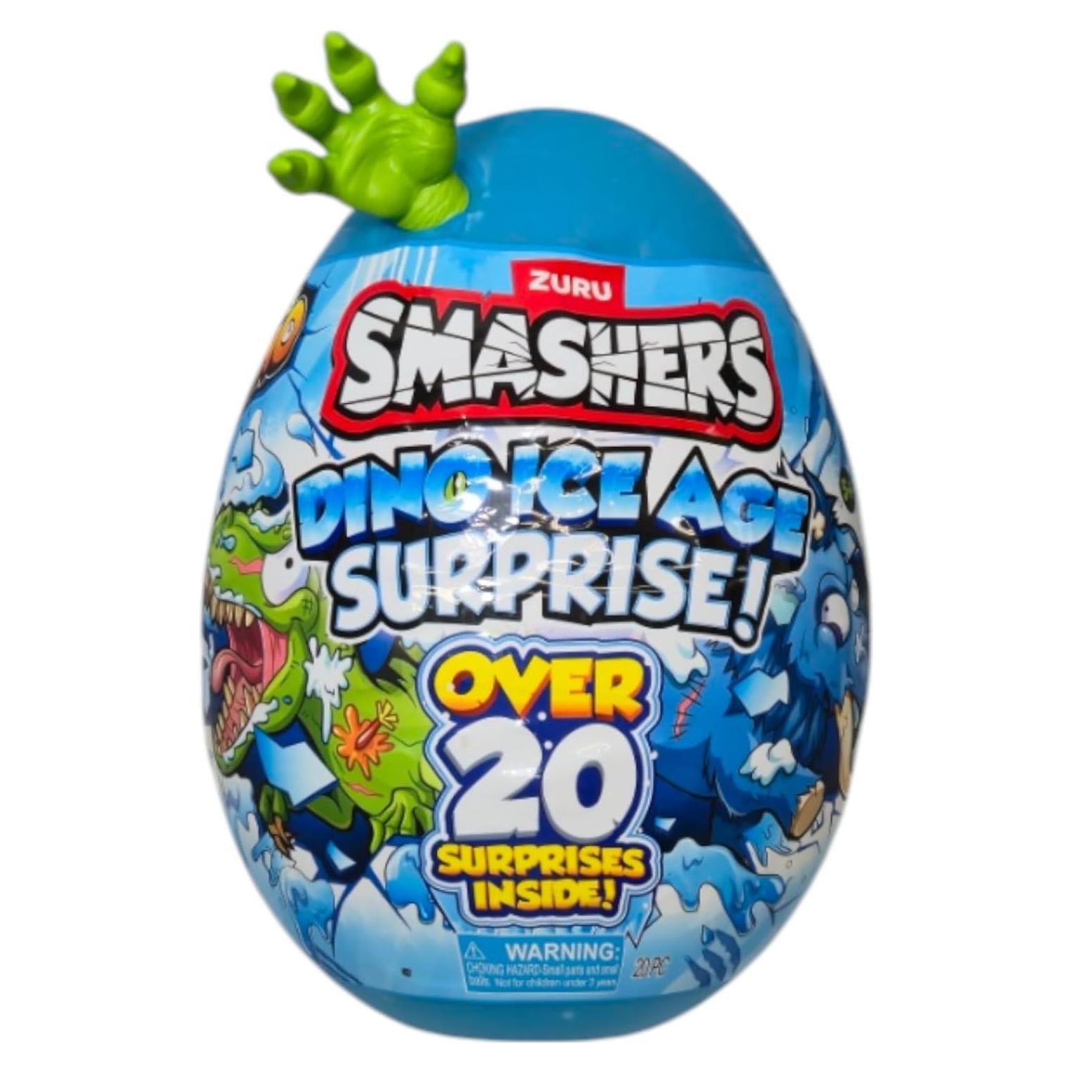 Huevo Sorpresa Smashers Dino Era de Hielo Raptor ZURU