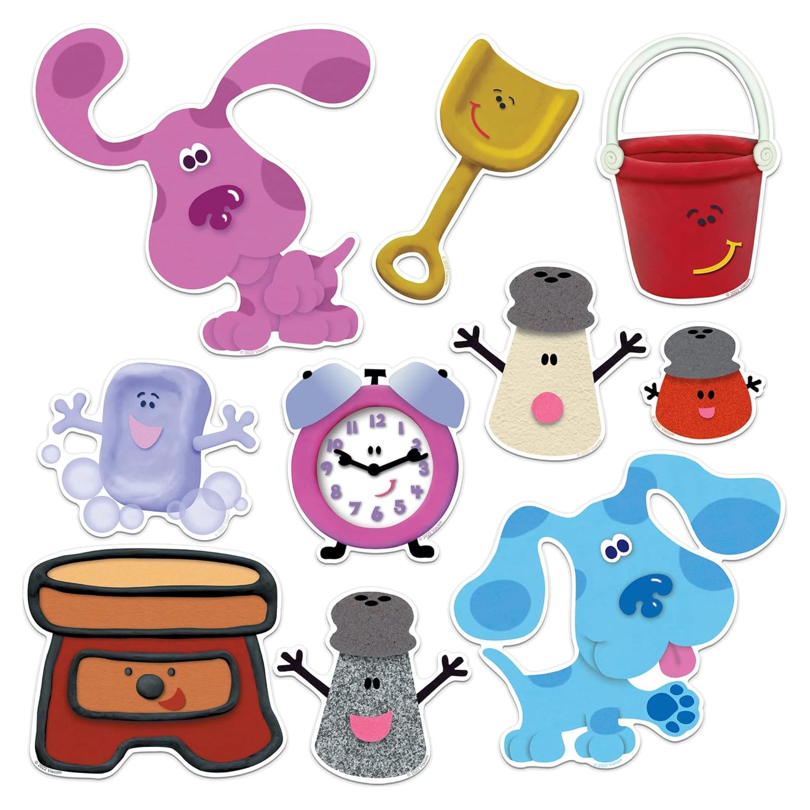 Calcomanías Clásicas Blue's Clues - Paquete de 10 Vinilo