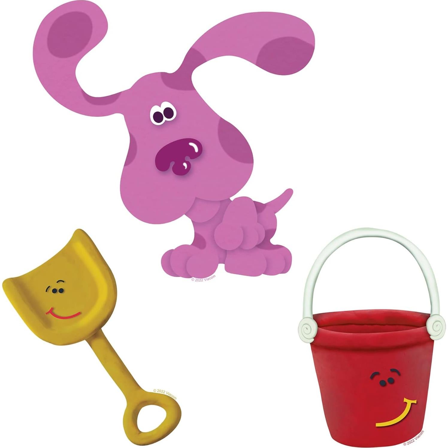 Calcomanías Clásicas Blue's Clues - Paquete de 10 Vinilo