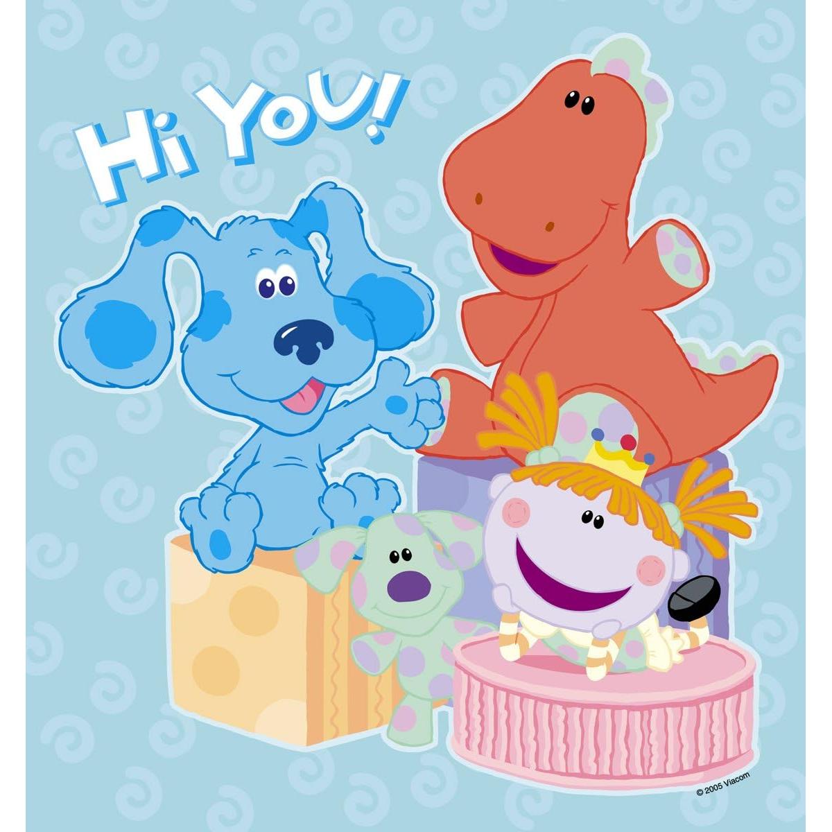 Calcomanías de Pared Designware Blue's Clues - 5 Piezas Azul