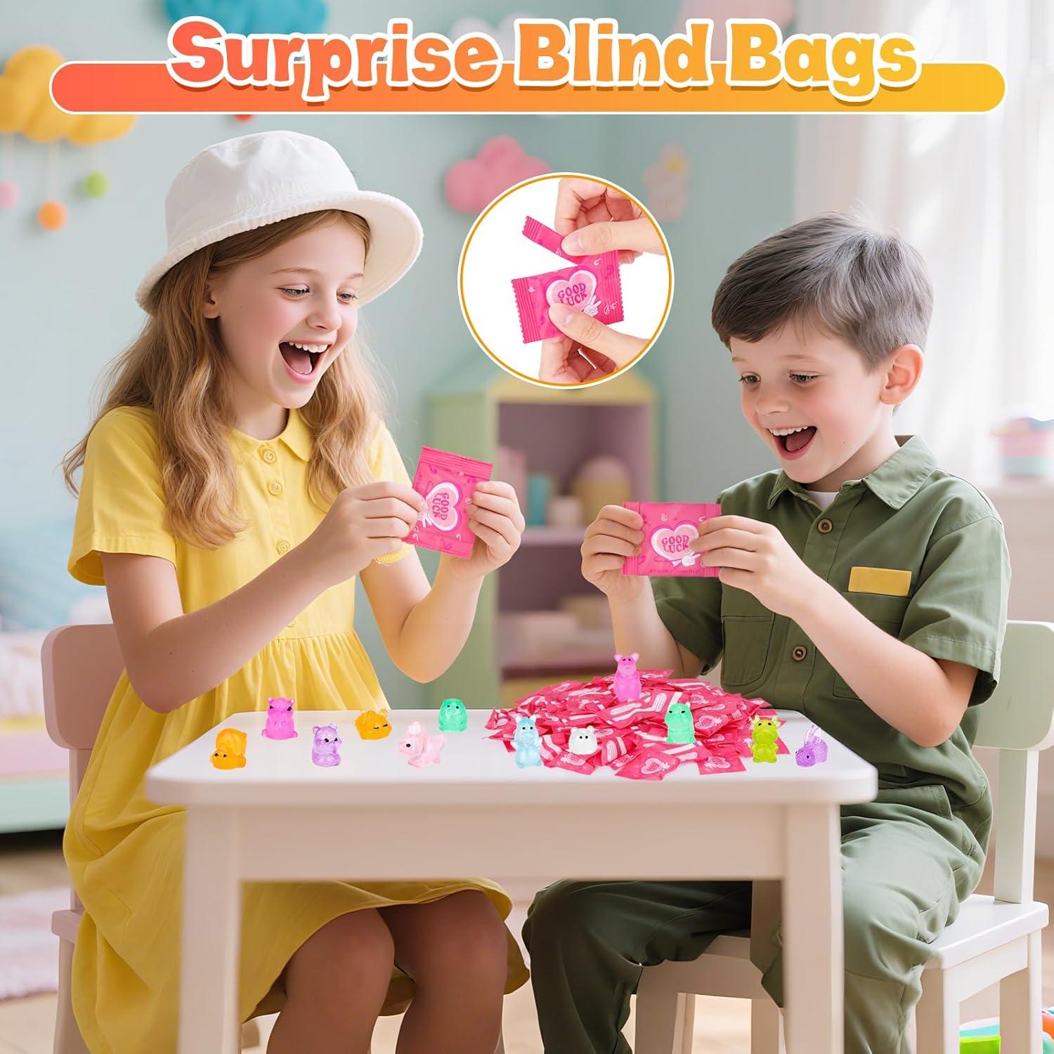 Figuras Miniatura Brillantes en la Oscuridad SelfTek 100 Pcs