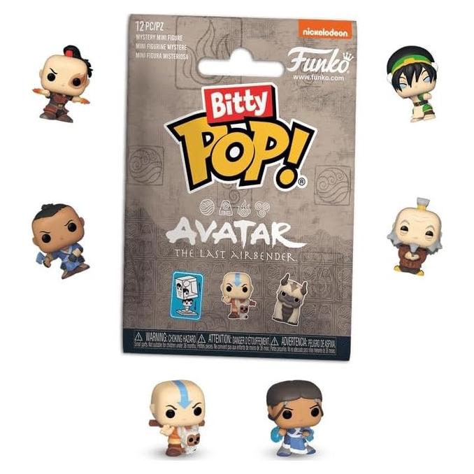 Funko Pop! Bitty Avatar La Última Airbender - Bolsa 12 Figuras