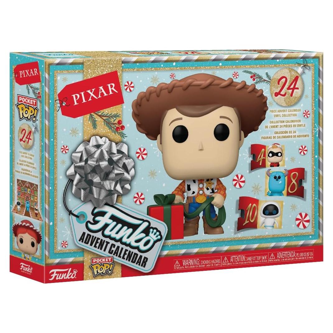 Calendario de Adviento Funko Pop! Pixar - 24 Figuras Coleccionables