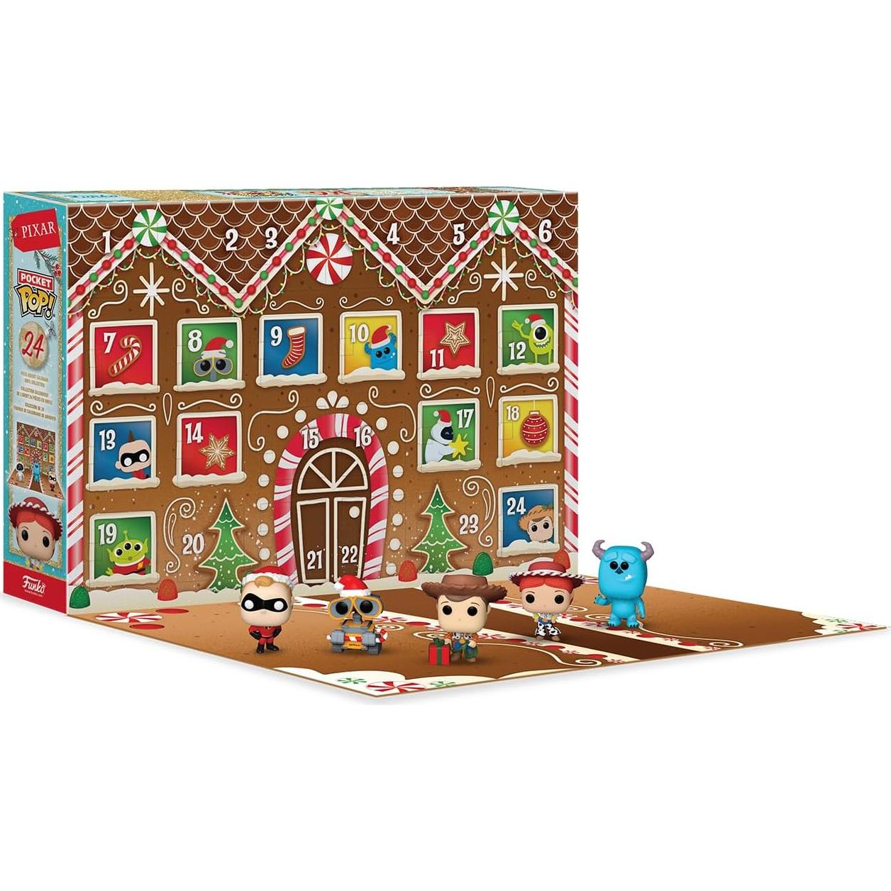 Calendario de Adviento Funko Pop! Pixar - 24 Figuras Coleccionables